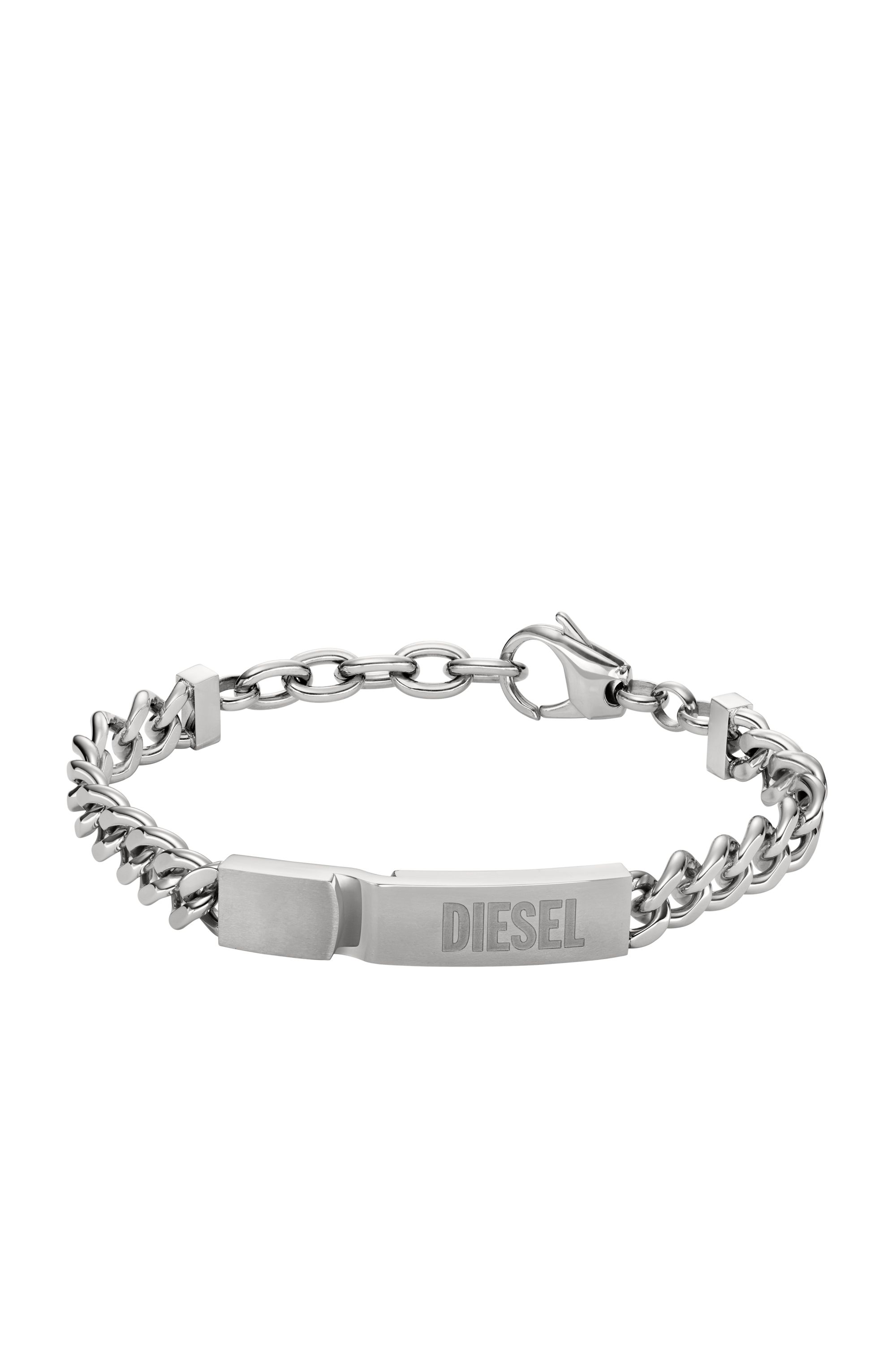 Diesel - DX0966, Man's Bracelet with tag in Silver - 1