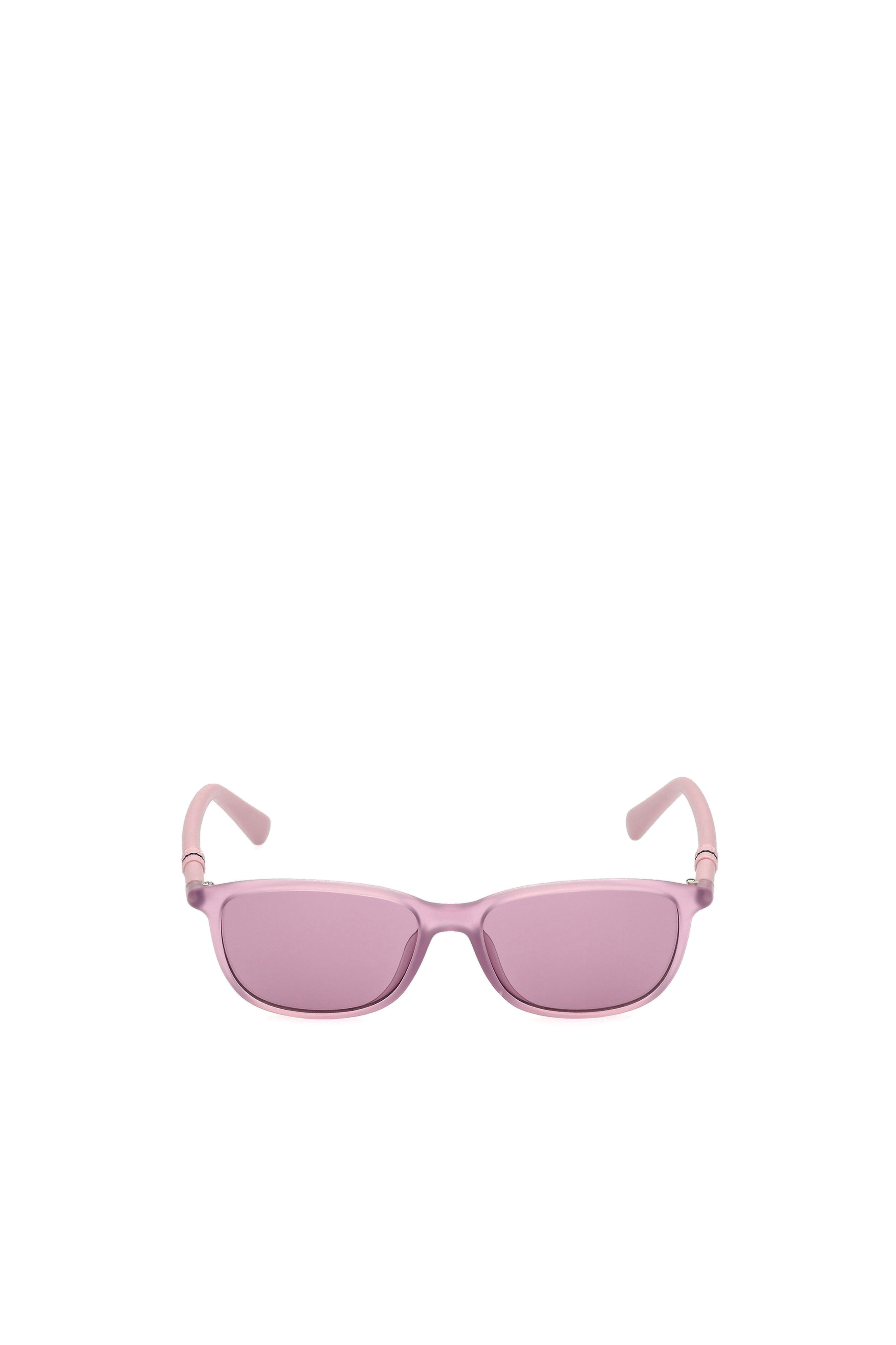 Diesel - DL0333, Woman's Squared sunglasses in injected acetate in Pink - 1