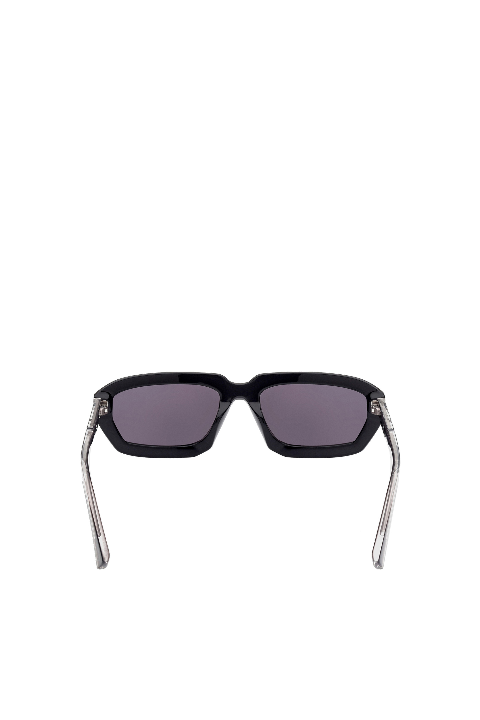 Diesel - DL0347, Unisex's Bold volumes and clean-cut sunglasses in Black - 4