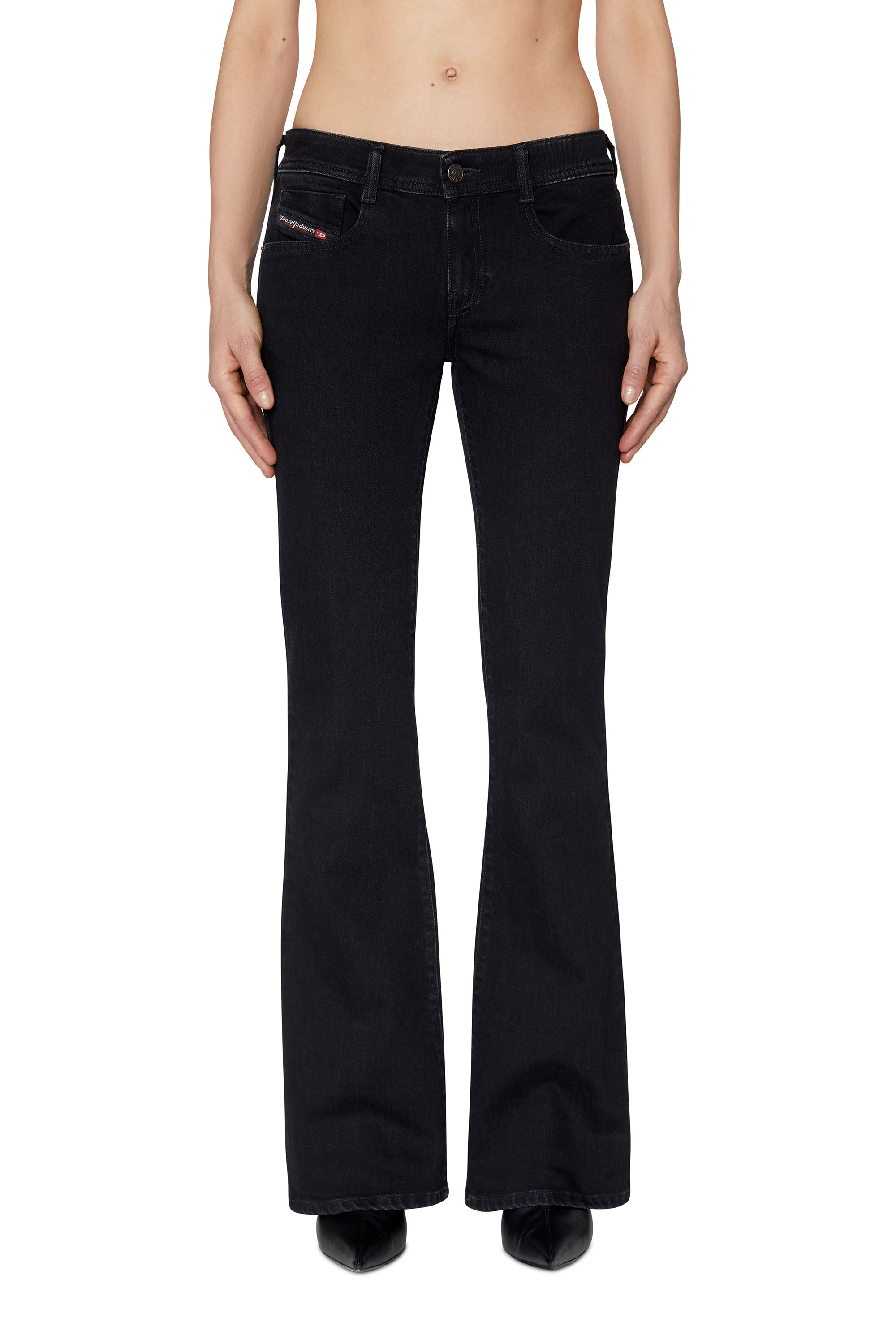 Diesel - Woman's Bootcut Jeans 1969 D-Ebbey Z9C25, Black/Dark grey - 1