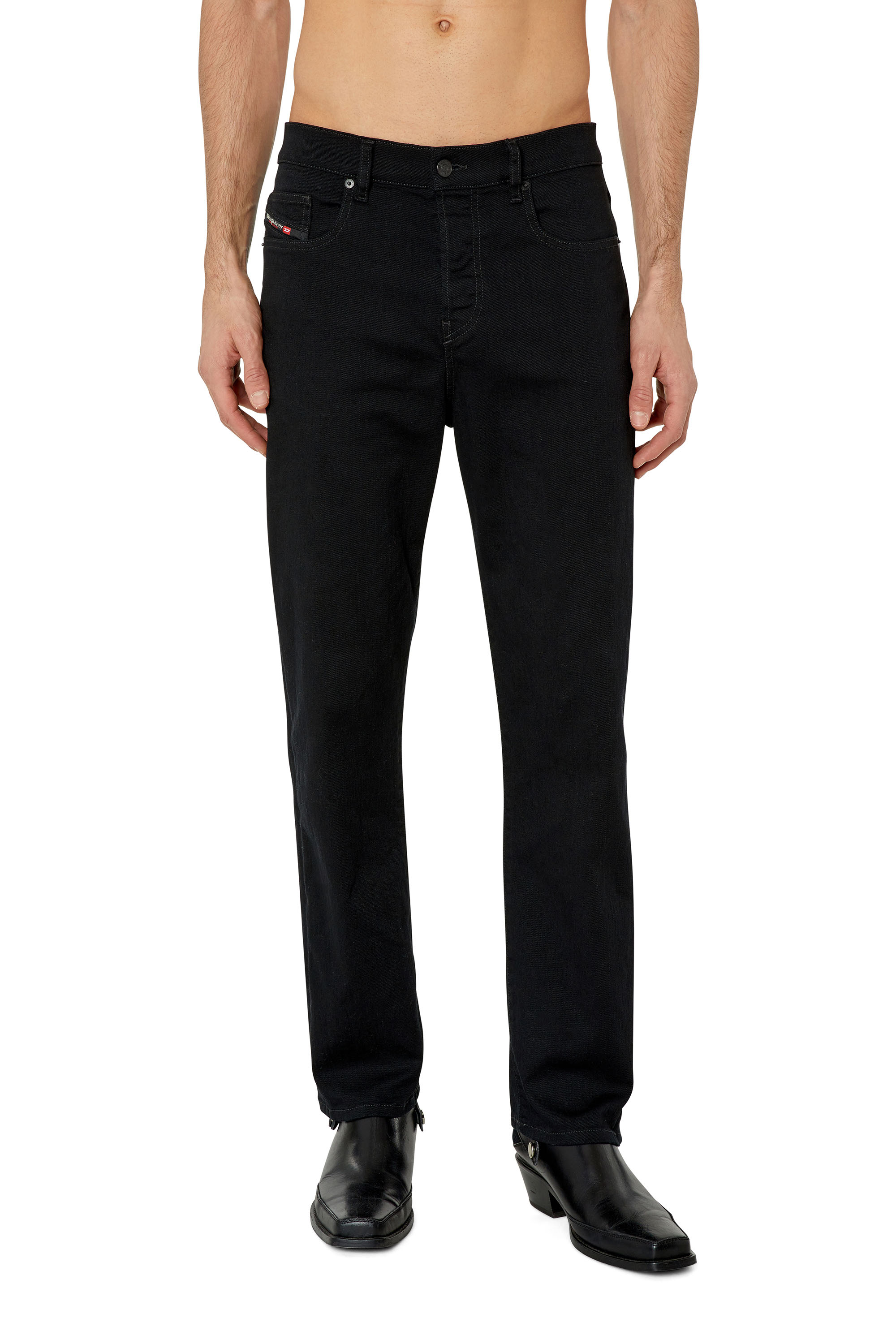 Diesel - Man's Straight Jeans 2020 D-Viker 069YP, Black/Dark grey - 1