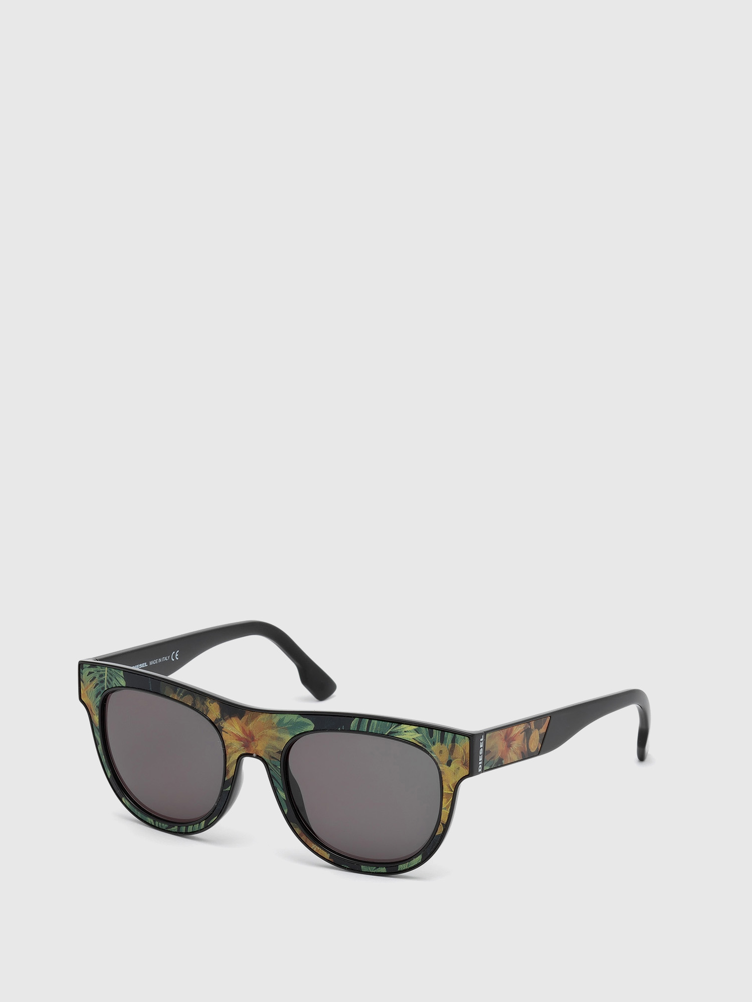 Diesel - DM0160, Unisex's Innovative eyewear with kinetic effects in Black/Orange - 4