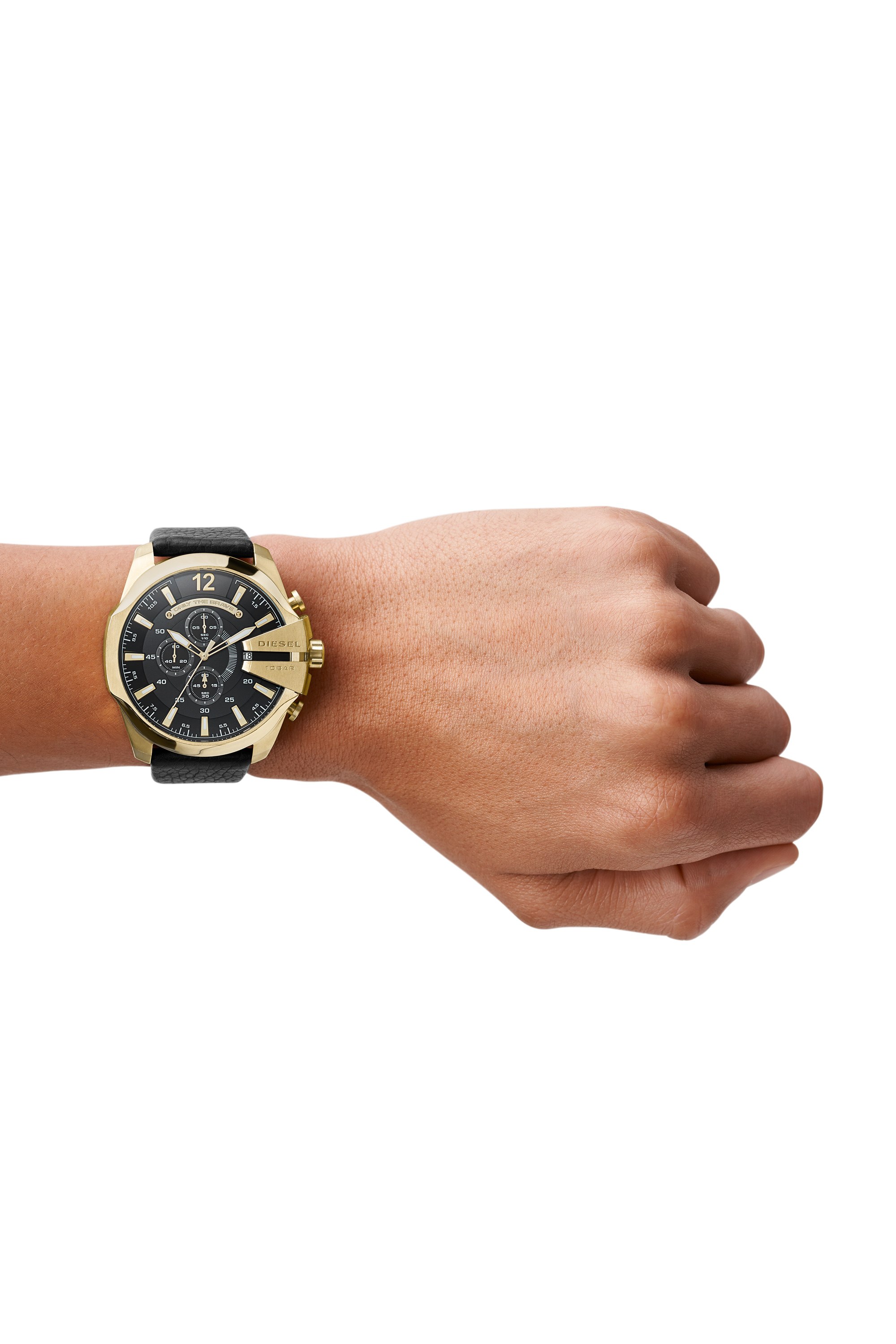 Diesel - DZ4344 MEGA CHIEF, Man's Quartz analog watch in Black - 3