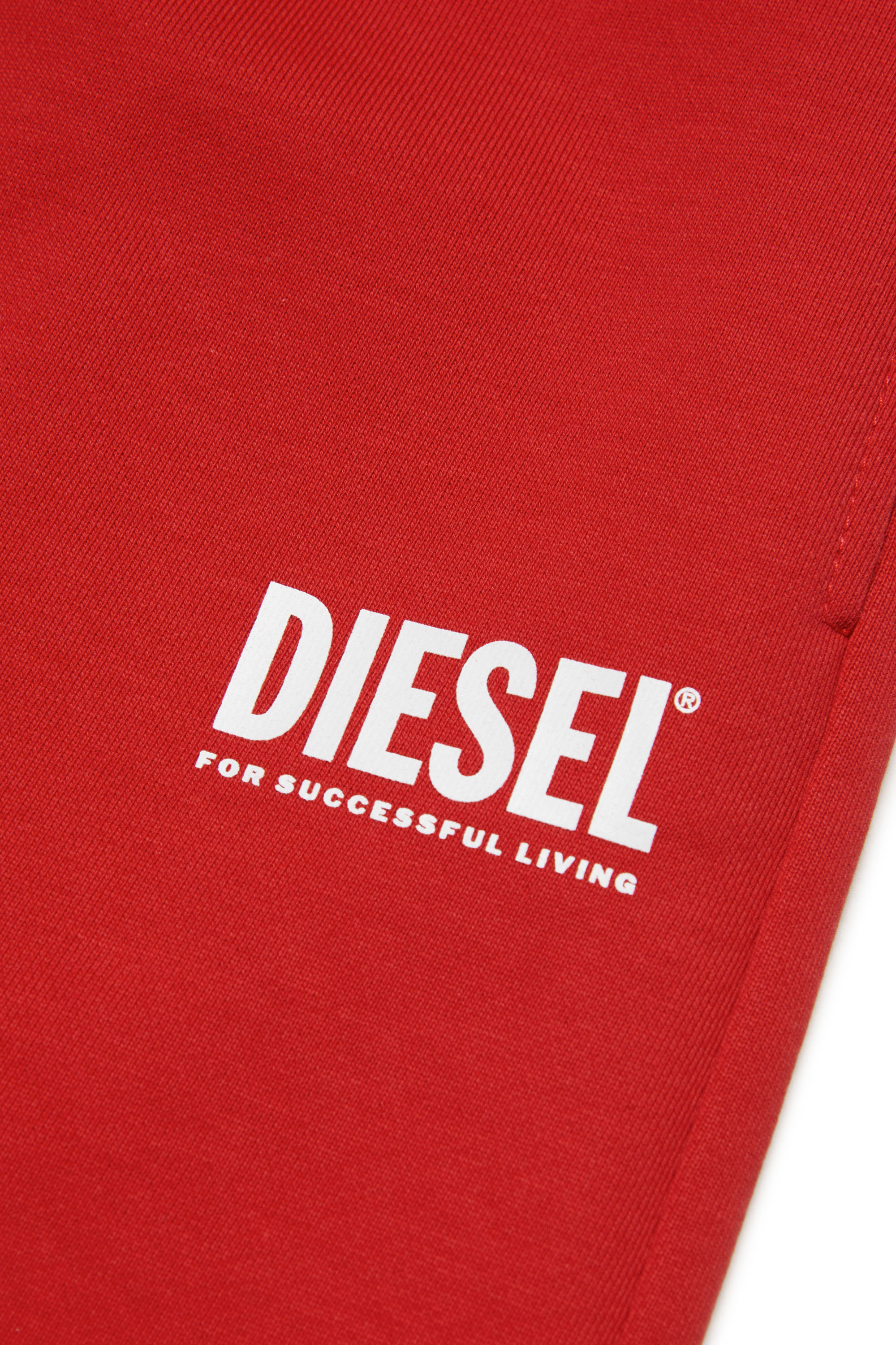 Diesel - LPENSIU DI, Unisex's Sweatpants with logo print in Red - 3