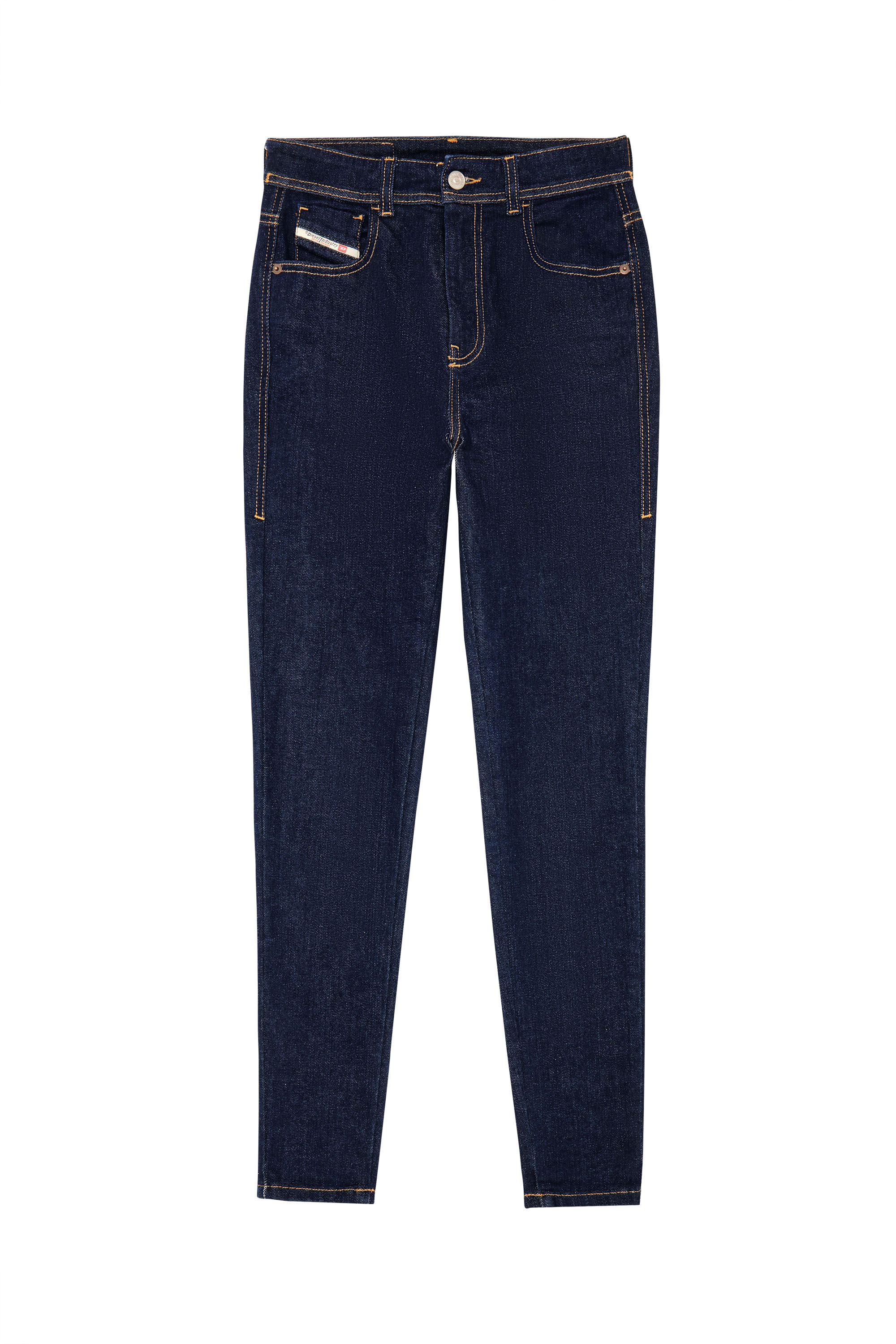 Diesel - Woman's Skinny Jeans 1984 Slandy-High Z9C18, Dark Blue - 3