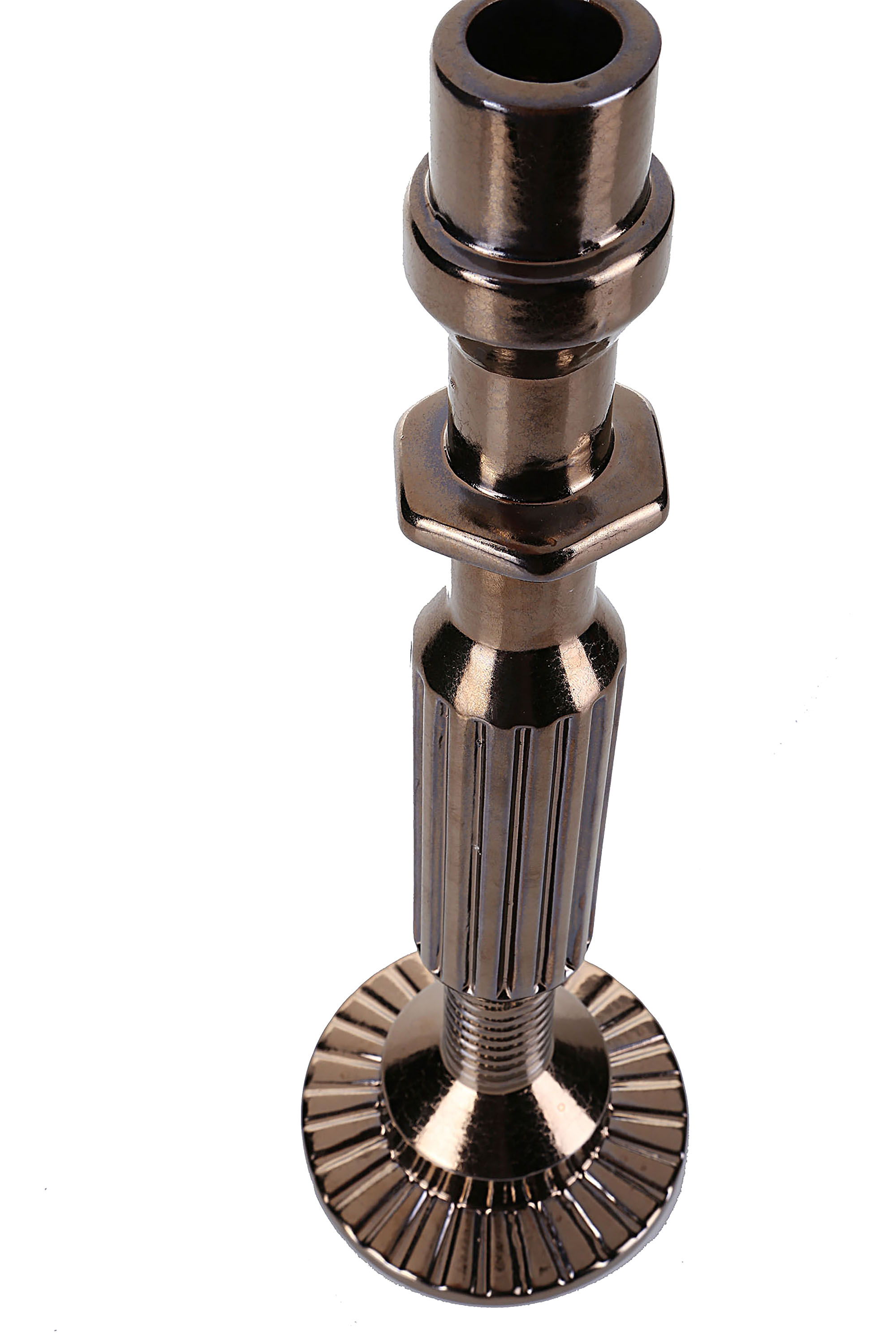 Diesel - 10953 TRANSMISSION, Unisex's Bronze medium porcelain candleholder in Bronze - 3