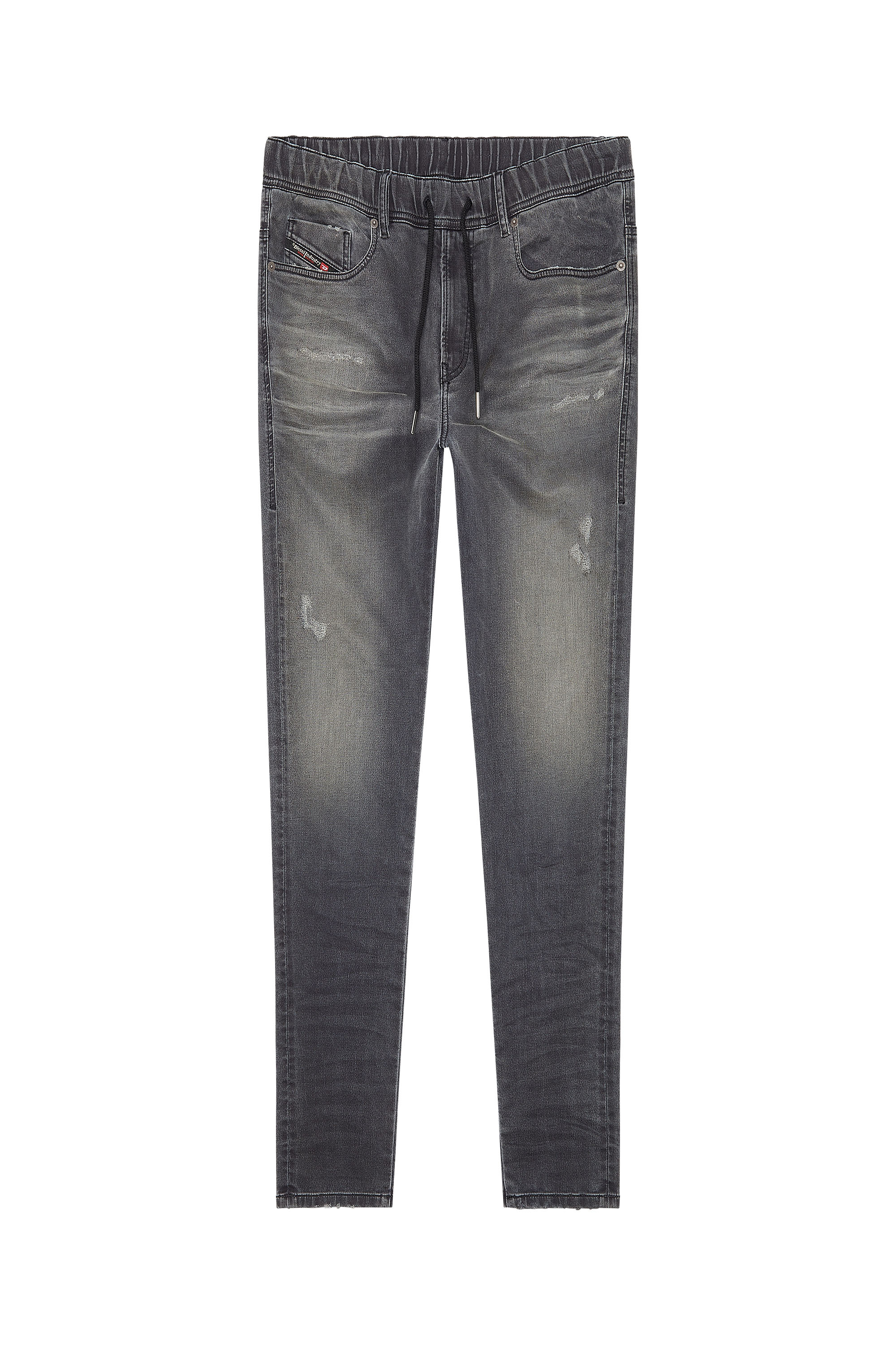 Diesel - Man's Slim E-Spender JoggJeans® 068FP, Black/Dark grey - 3