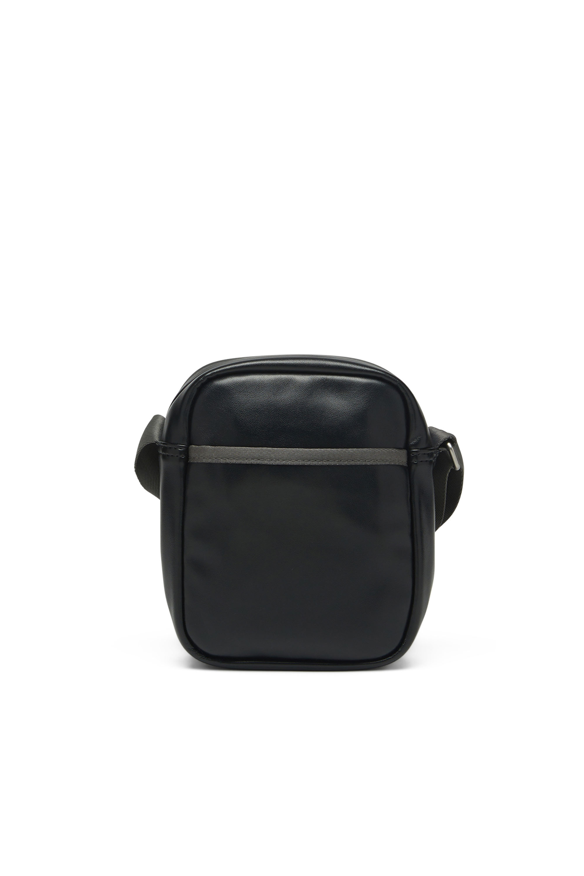 Diesel - RAVE CROSSBODY, Man's Rave Crossbody - Crossbody bag in recycled materials in Black - 2