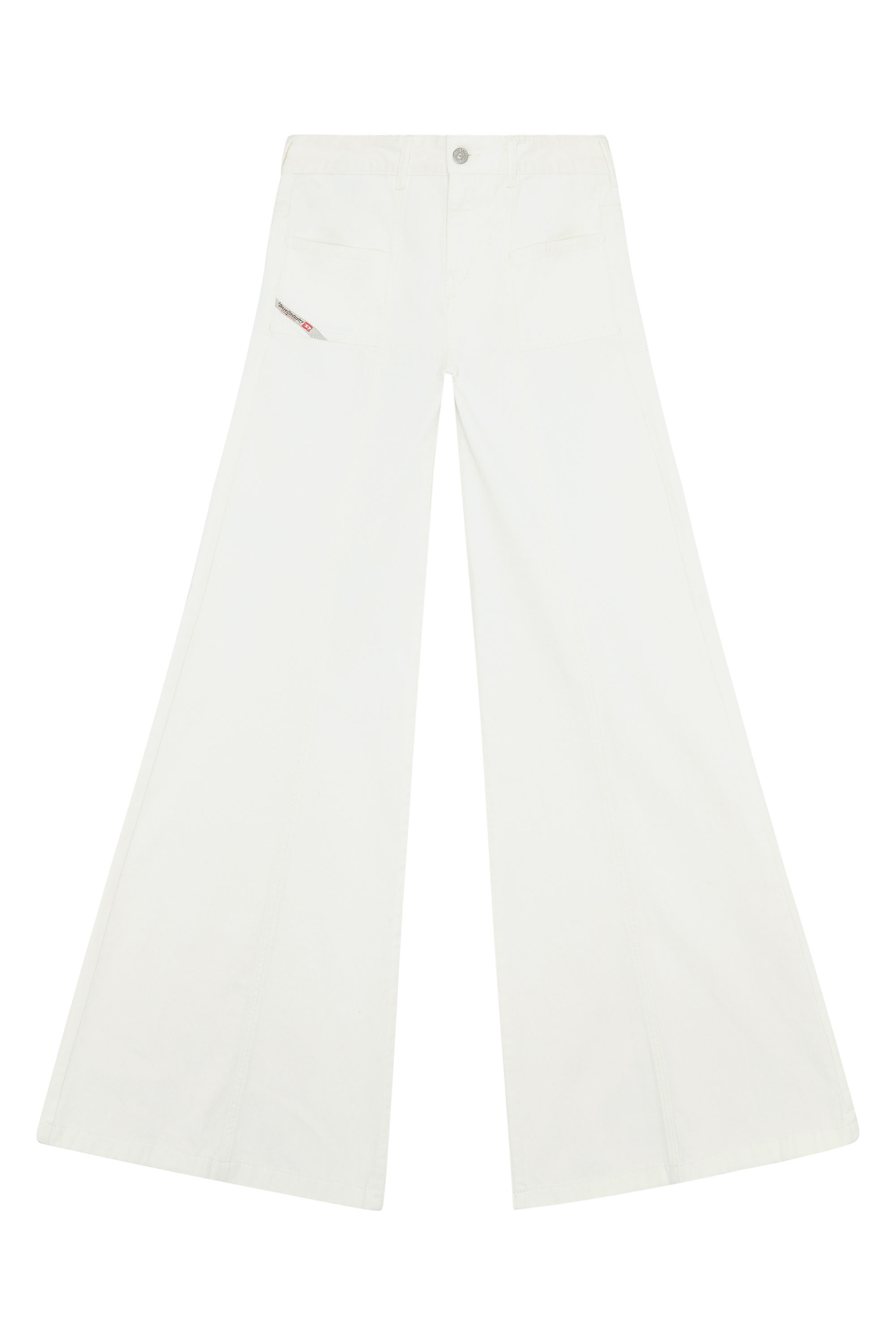 Diesel - Woman's Flare Jeans D-Akii 068JQ, White - 3
