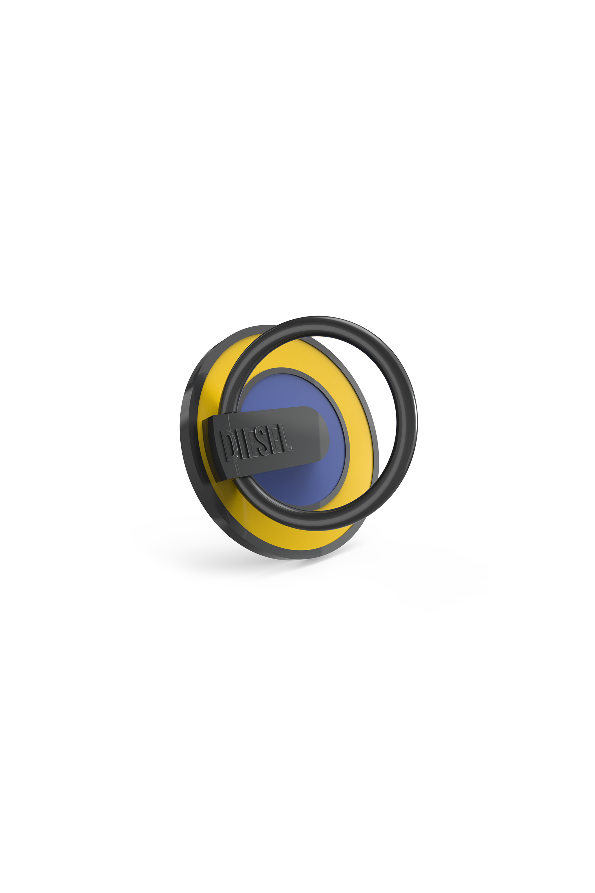 Diesel - 48313 RING STAND, Unisex's Universal phone ring in Yellow/Blue - 3