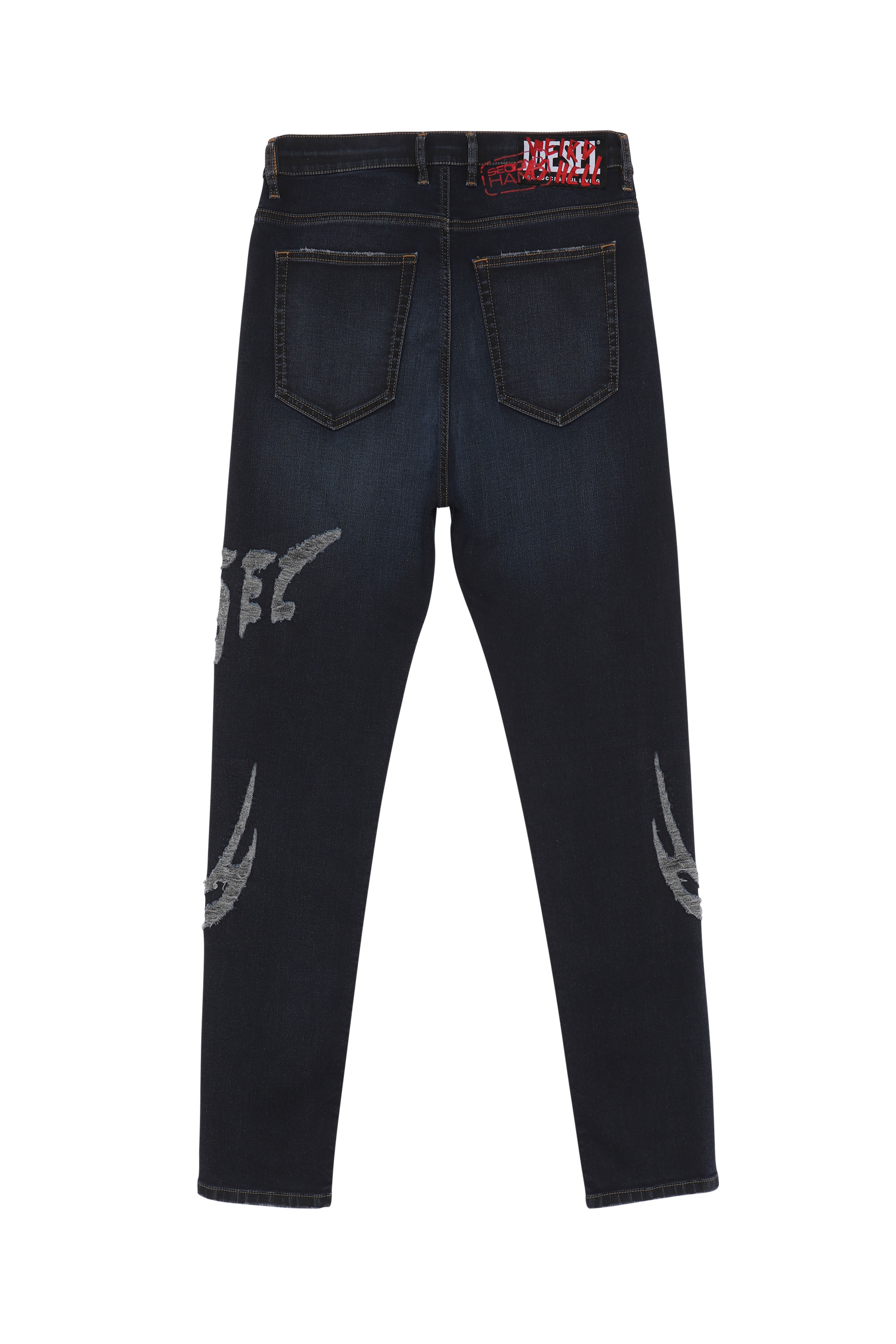 Diesel - D-VIDER CB-SP1 JoggJeans®, Man's Diesel Man - Jeans Dark blue in Dark Blue - 2