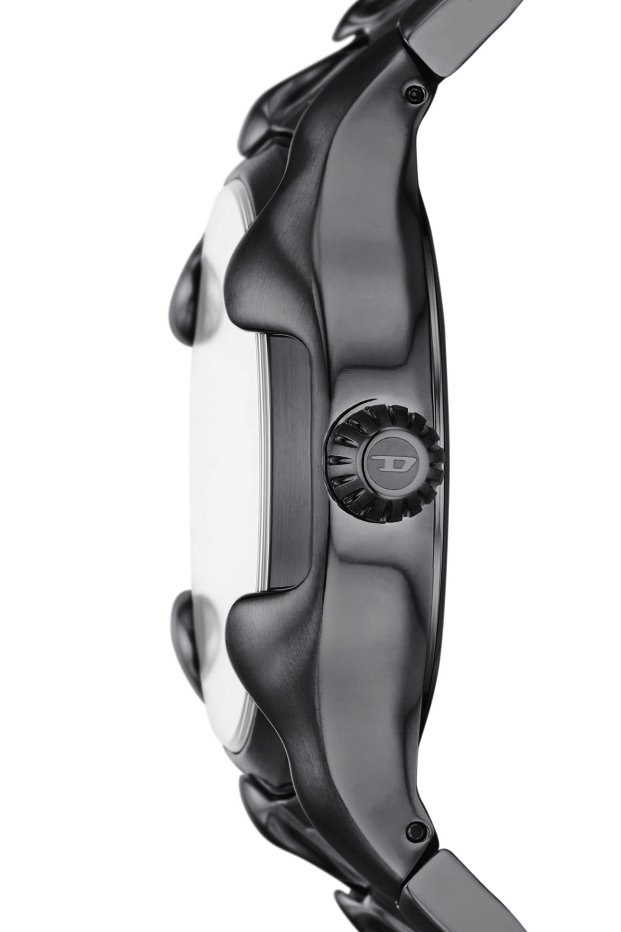 Diesel - DZ2199, Man's Vert three-hand date gunmetal stainless steel watch in Dark grey - 3