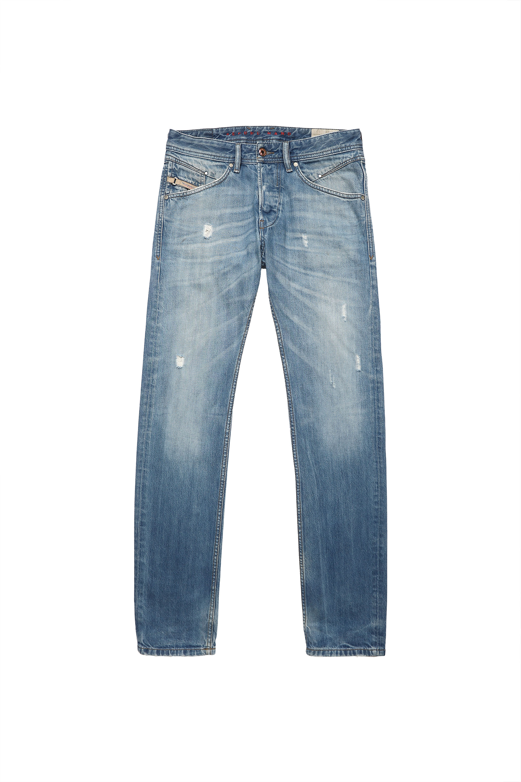 Diesel - BELTHER, Man's Diesel Man - Jeans Light blue in Light Blue - 1