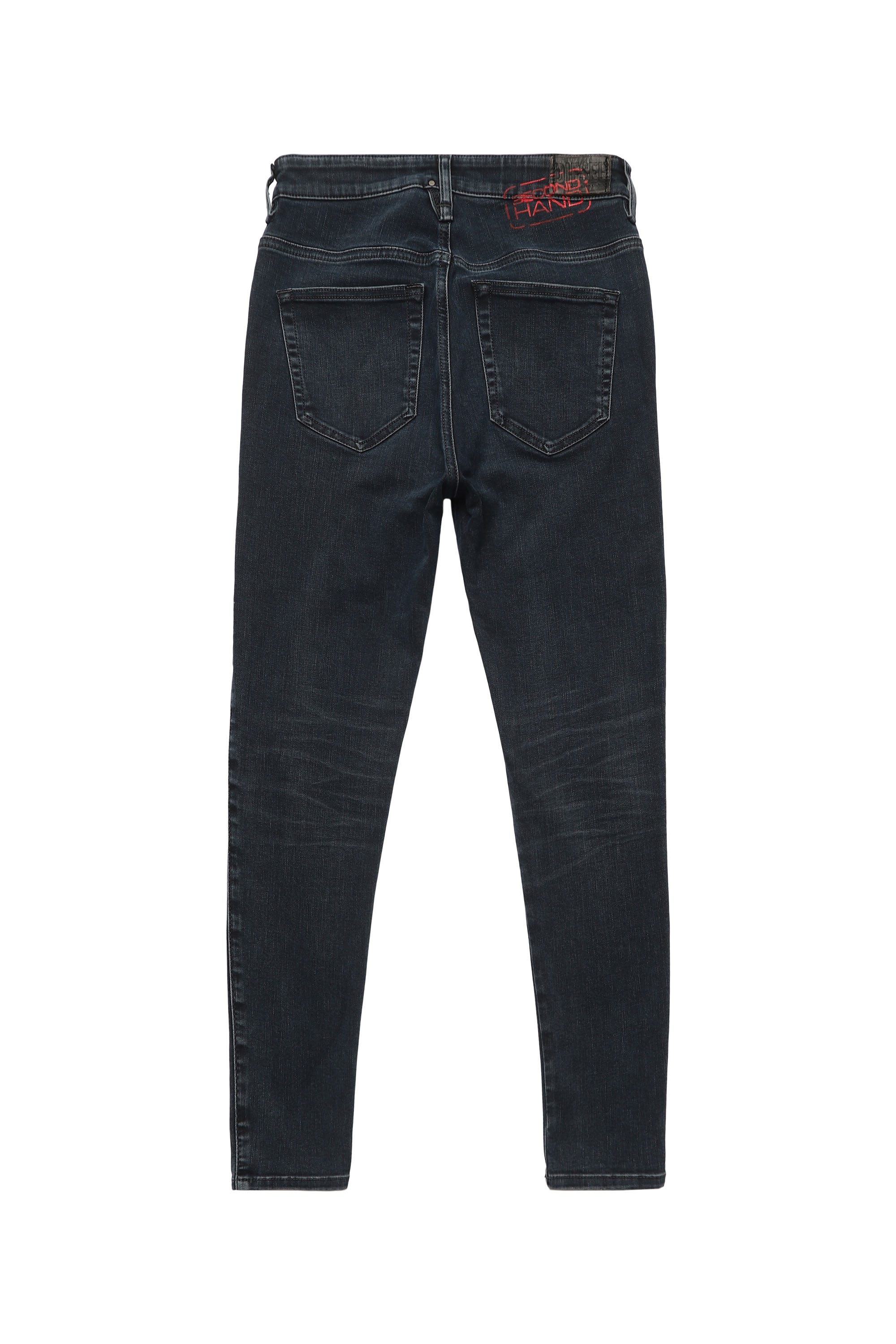 Diesel - D-SLANDY-HIGH, Woman's Diesel Woman - Jeans Dark blue in Dark Blue - 2