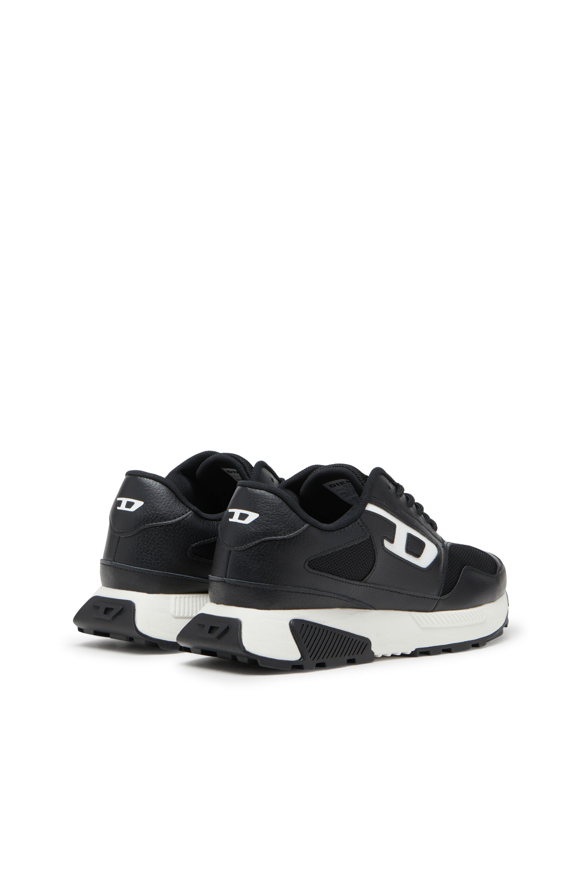 Diesel - S-TAME-D RUNNING W, Woman's S-Tame-D-Sneakers in mesh and PU in Black - 3