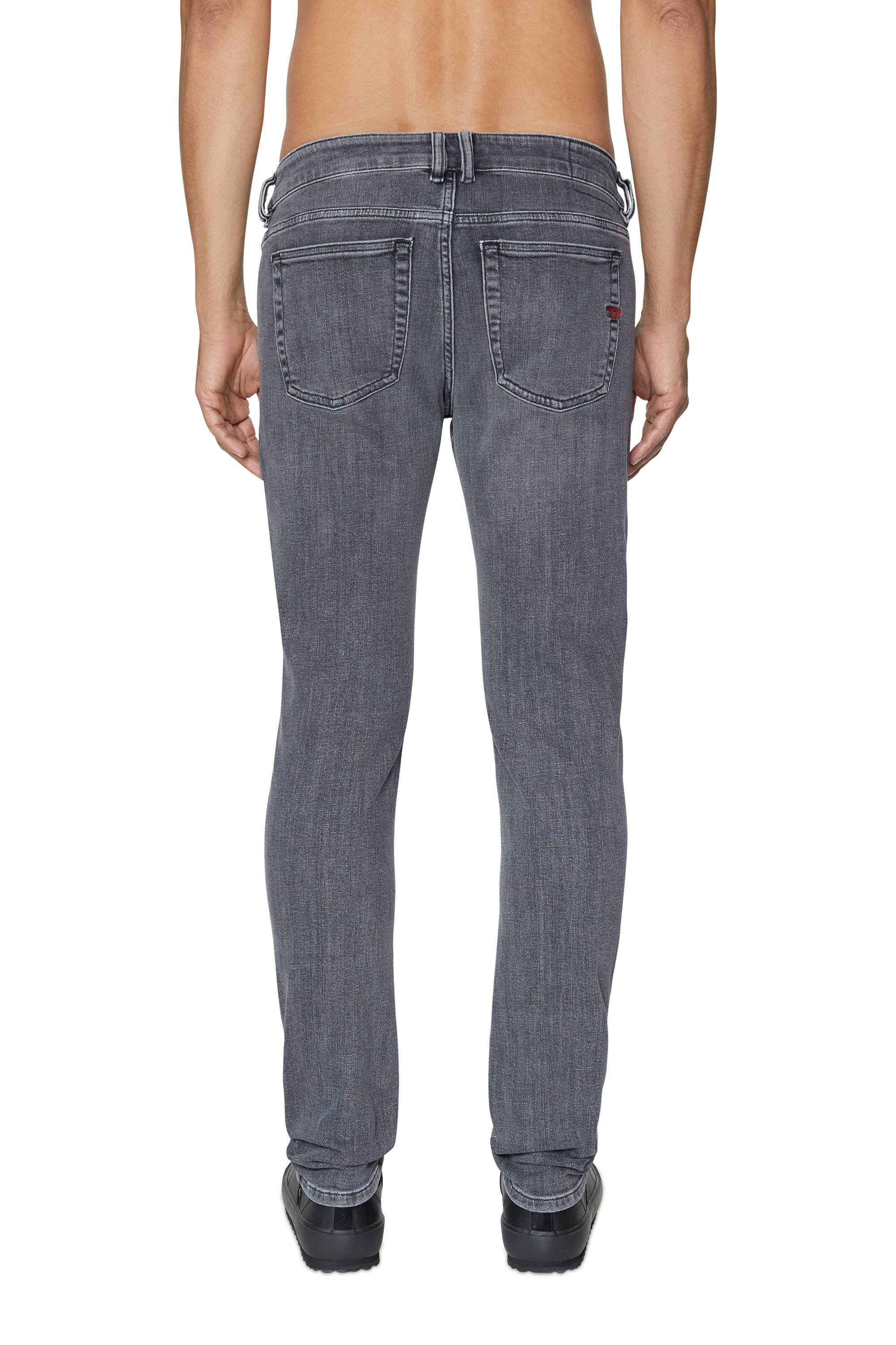 Diesel - Man's Skinny Jeans 1979 Sleenker 09B97, Black/Dark grey - 4