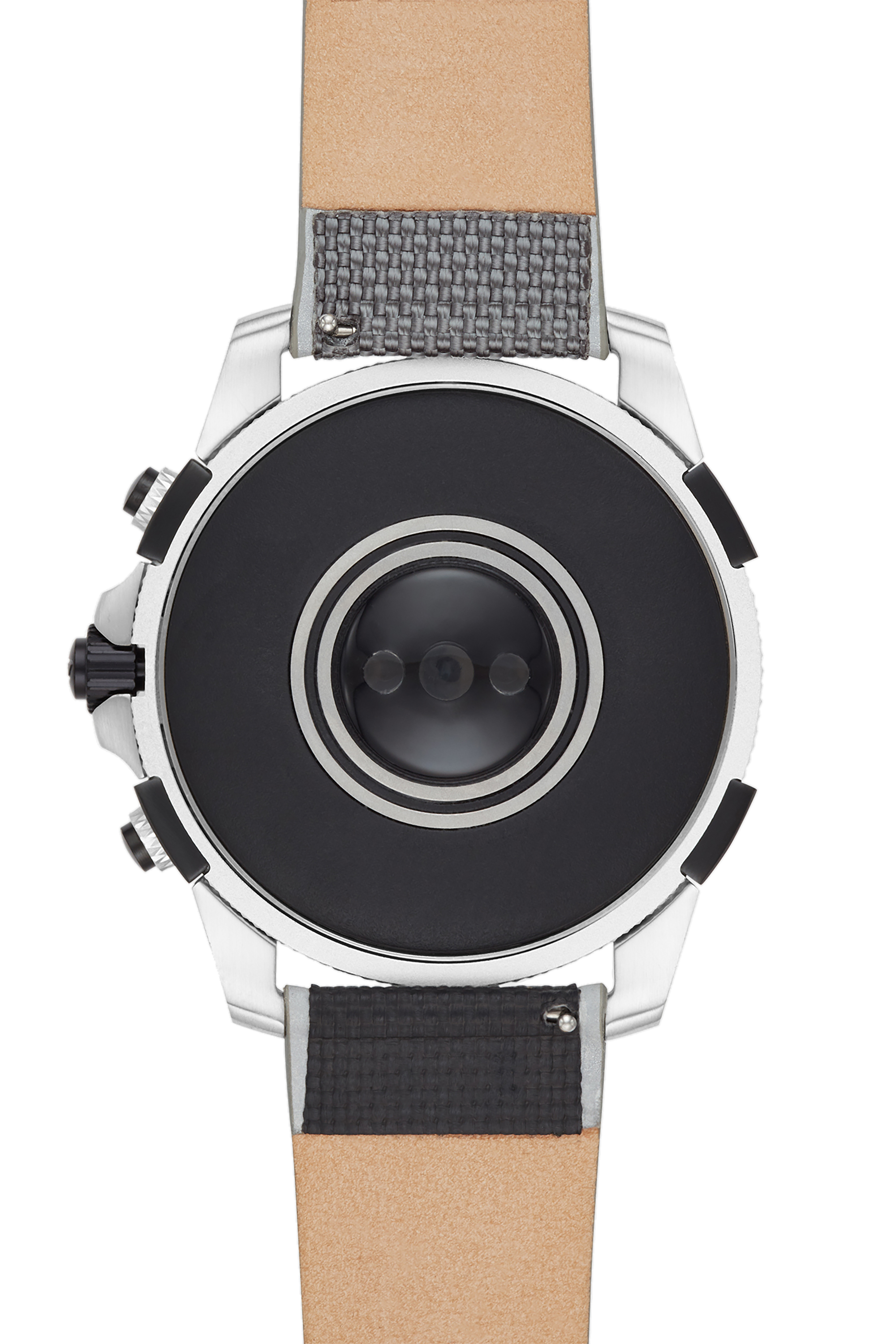 Diesel - DT2012, Man's Full guard 2.5 touchscreen smartwatch - black nylon in Gray/Black - 4
