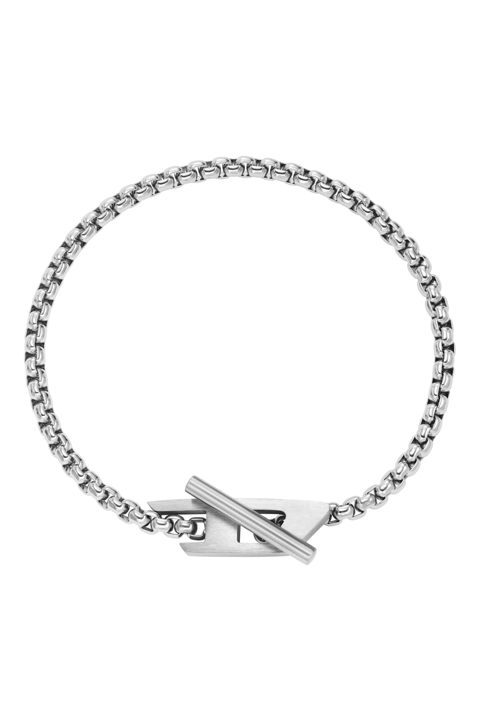 Diesel - DX1476, Unisex's Stainless steel chain bracelet in Silver - 1