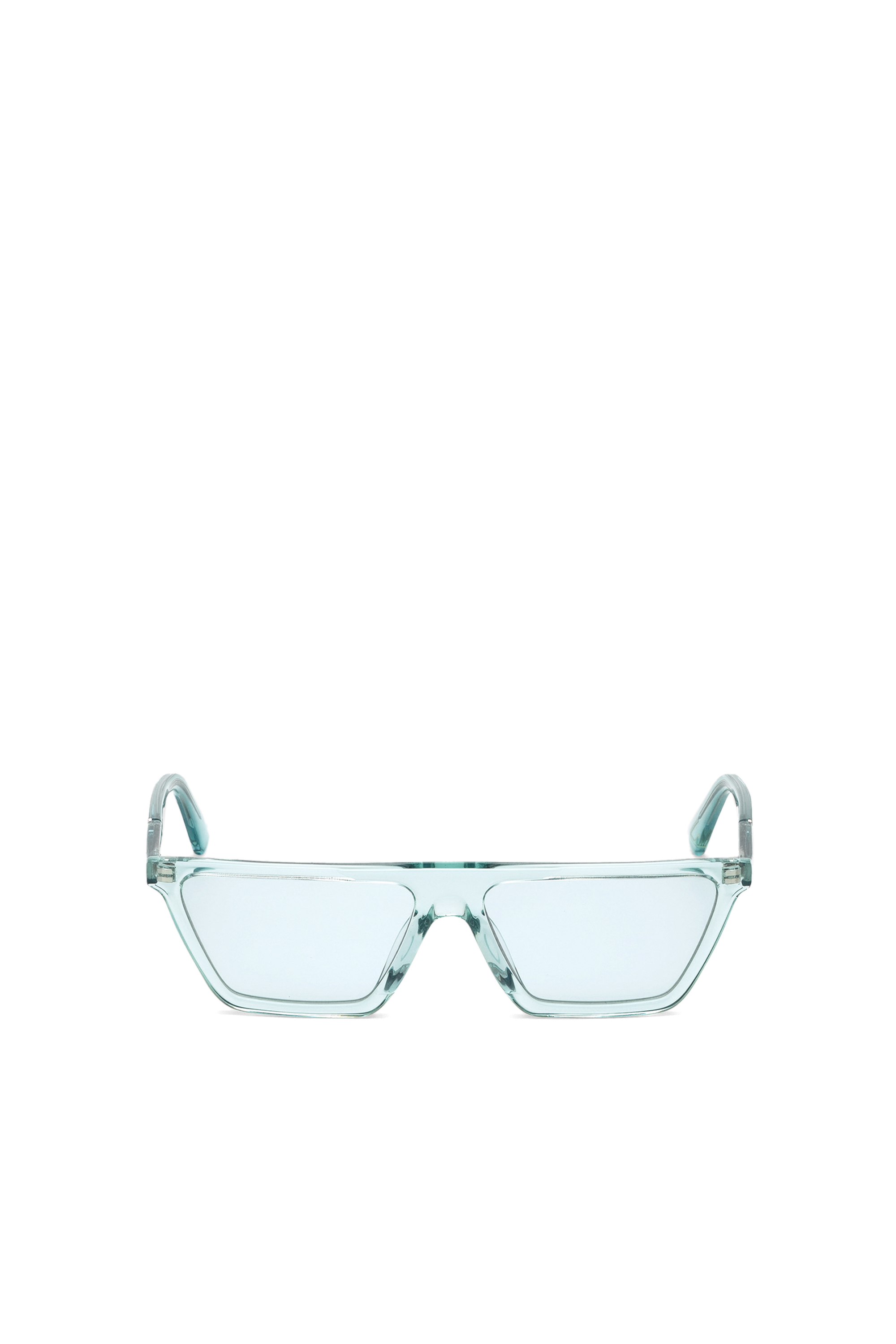 Diesel - DL0304, Unisex's Sunglasses in acetate in Azure - 2
