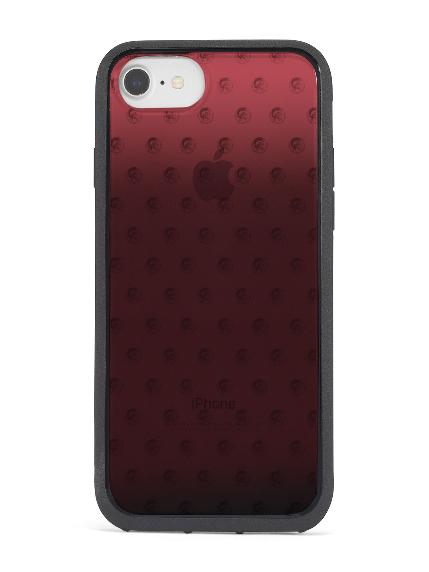 Diesel - MOHICAN HEAD DOTS RED IPHONE X CASE, Unisex's Red mohican head dots case, iPhone X in Red - 4