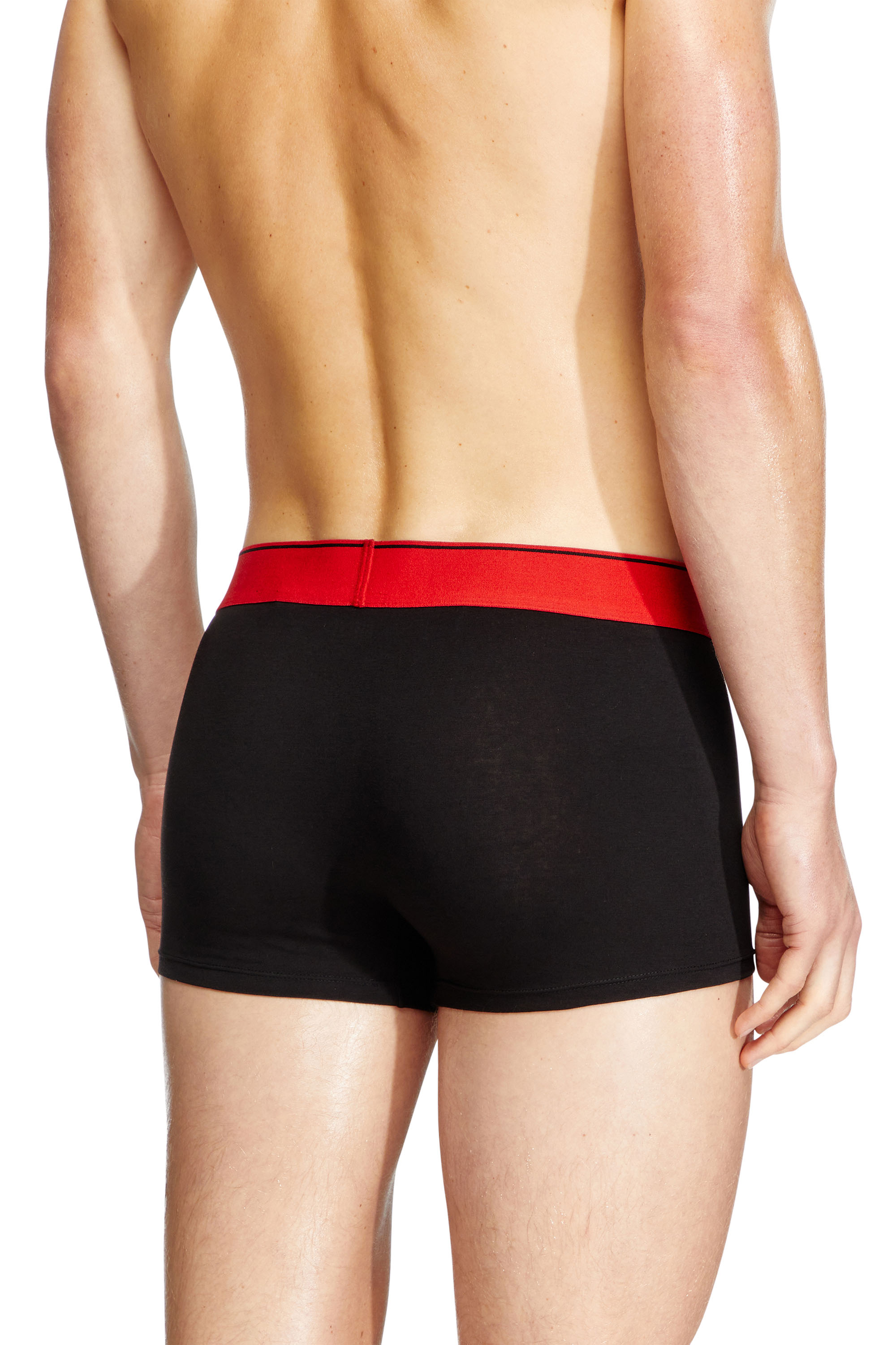 Diesel - UMBX-DAMIENTHREEPACK, Man's Three-pack of plain boxer in Multicolor/Black - 4