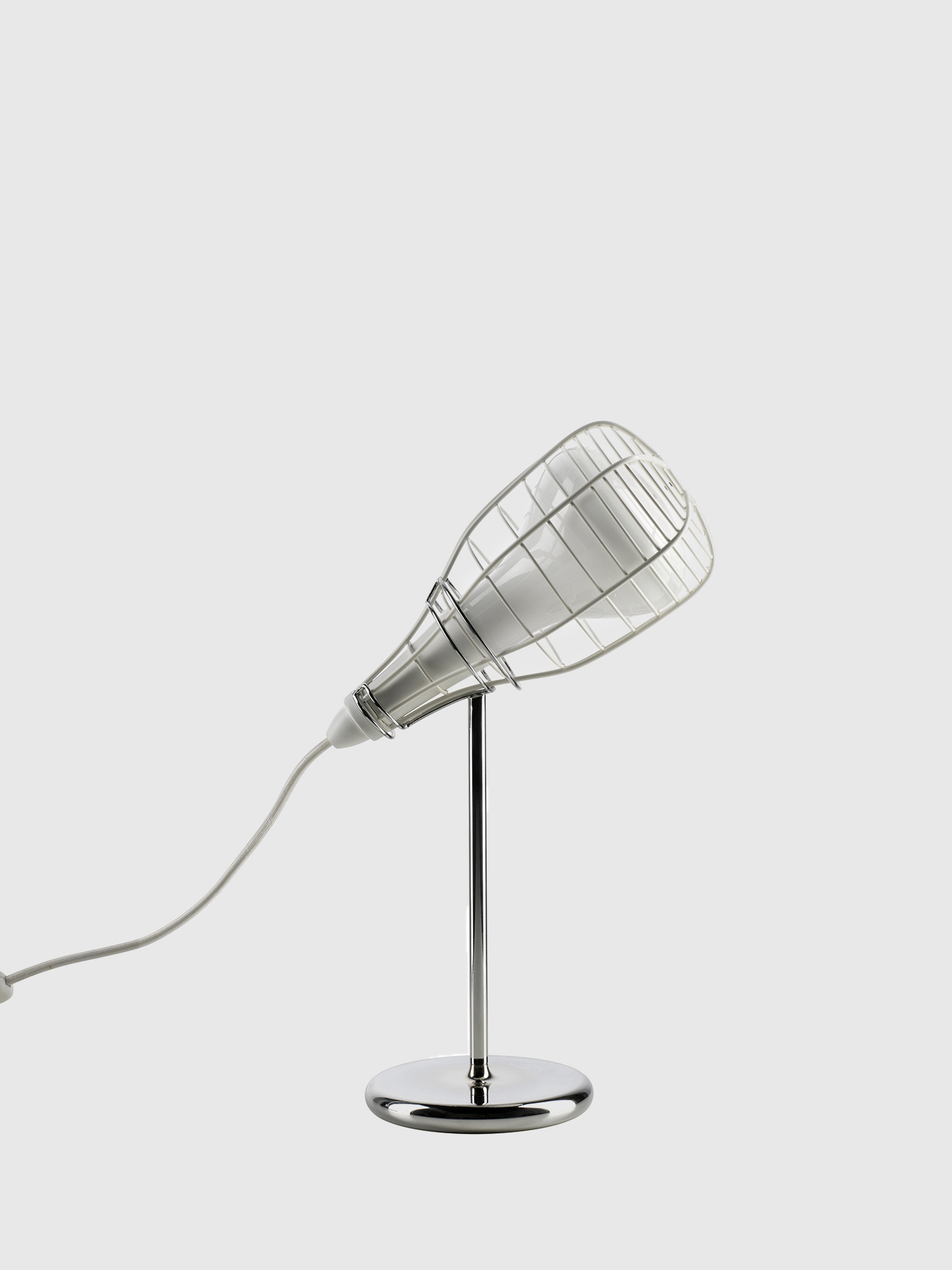 CAGE MIC BIANCO, White