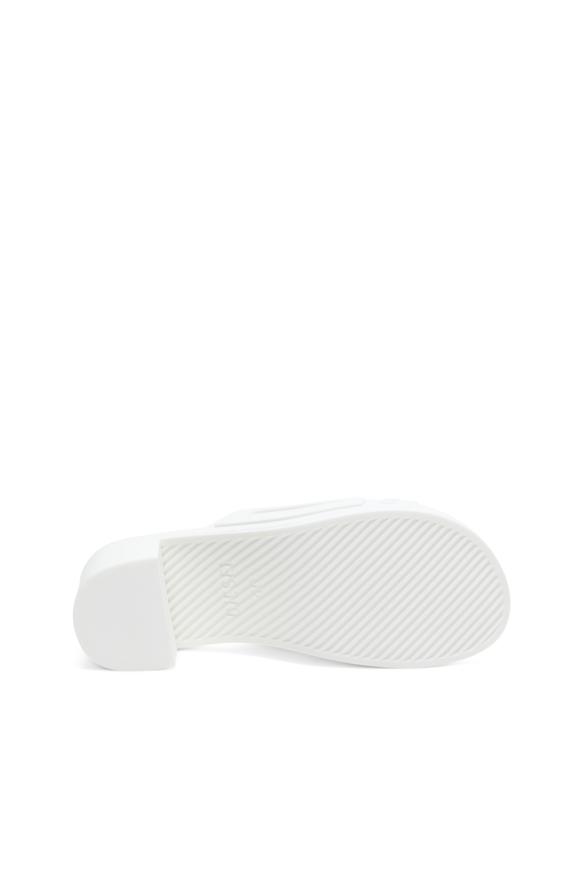 Diesel - SA-PAMELA H, Woman's Sa-Pamela-Heeled rubber pool slides in White - 4