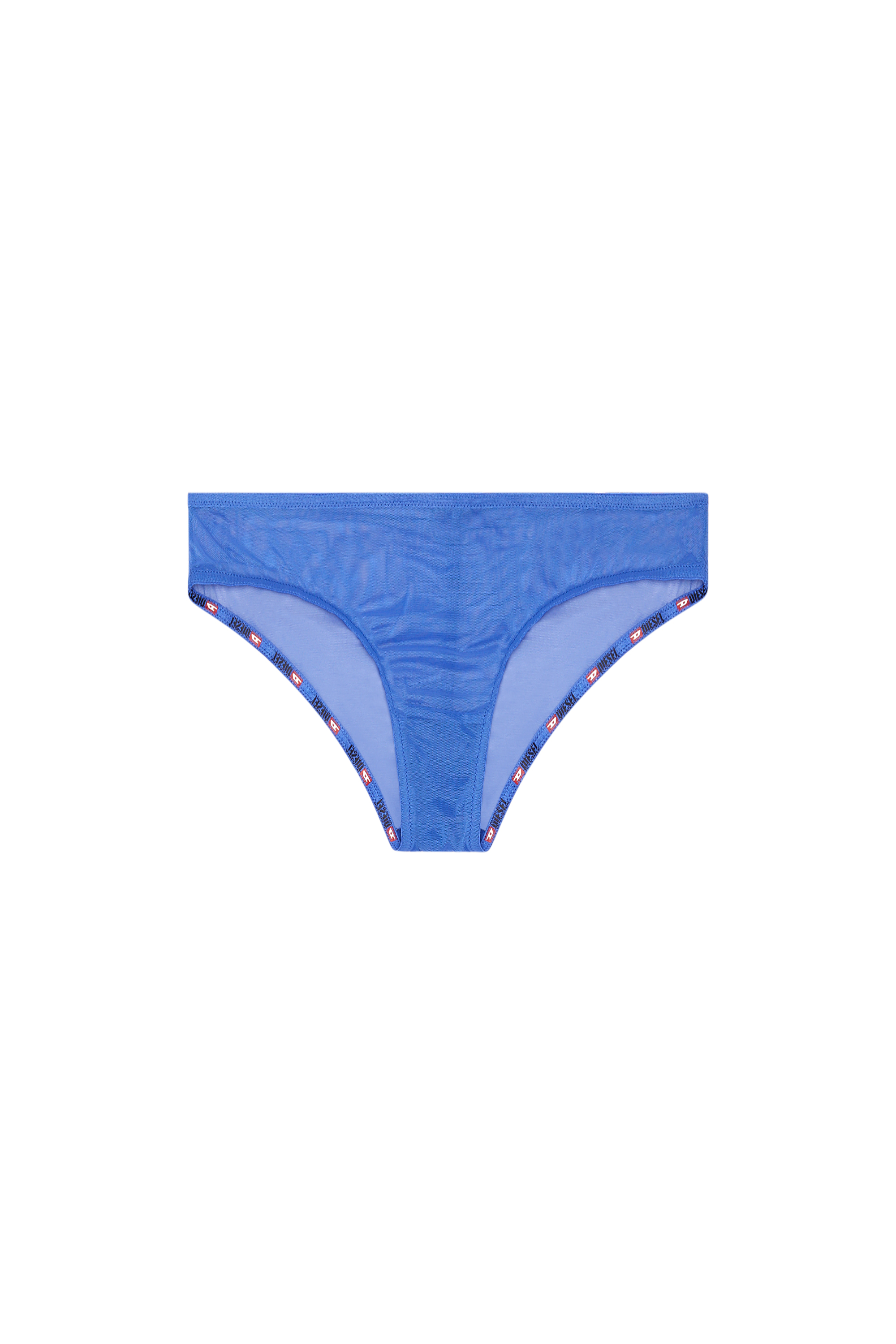 Diesel - UFPN-BONITAS-X, Woman's Hipster briefs in stretchy mesh in Blue - 4