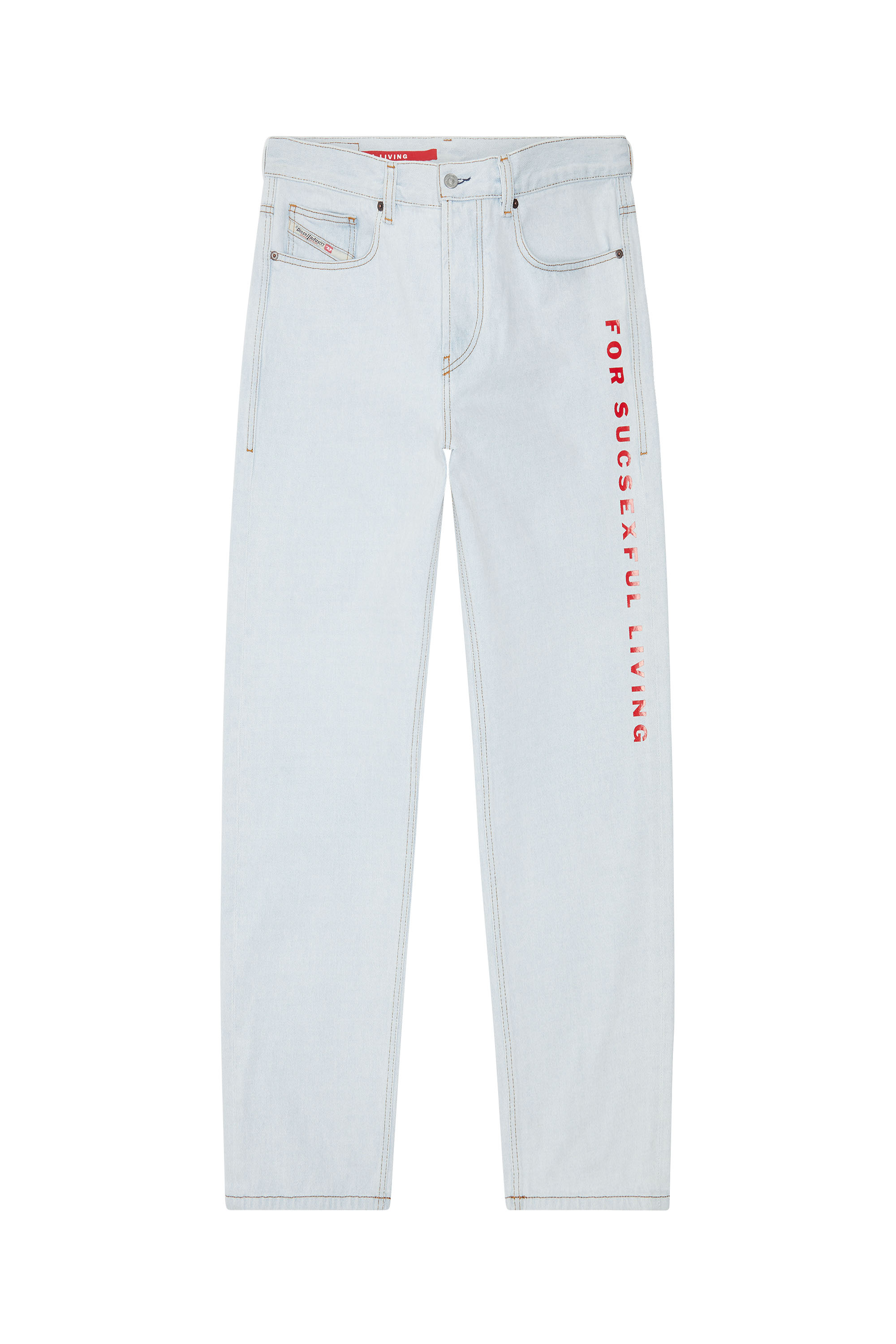 Diesel - Man's Straight Jeans 2010 D-Macs 0079Z, Light Blue - 3
