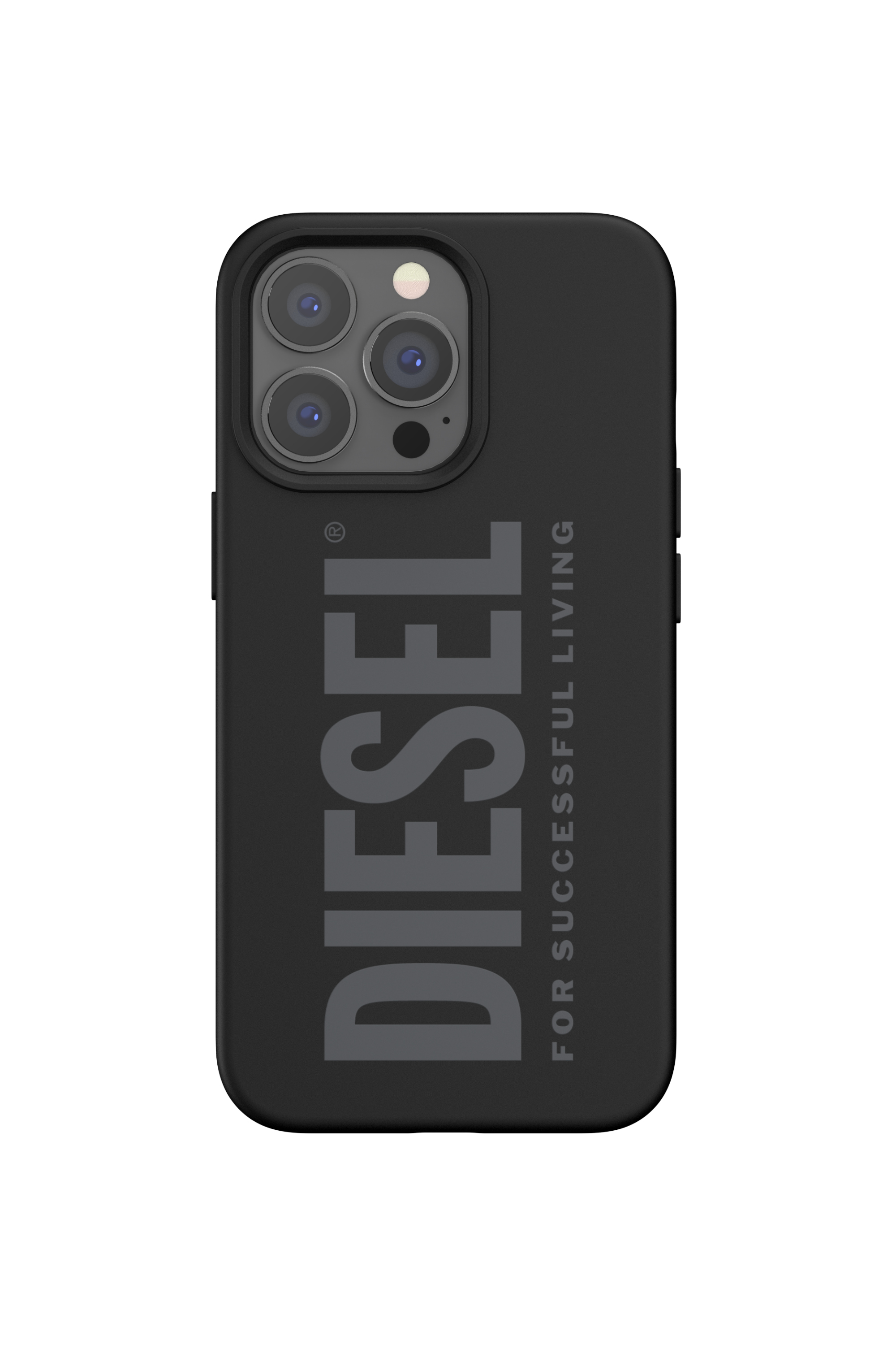Diesel - 47163 SILICONE CASE, Unisex's Silicone case for iPhone 13/13Pro in Black - 2