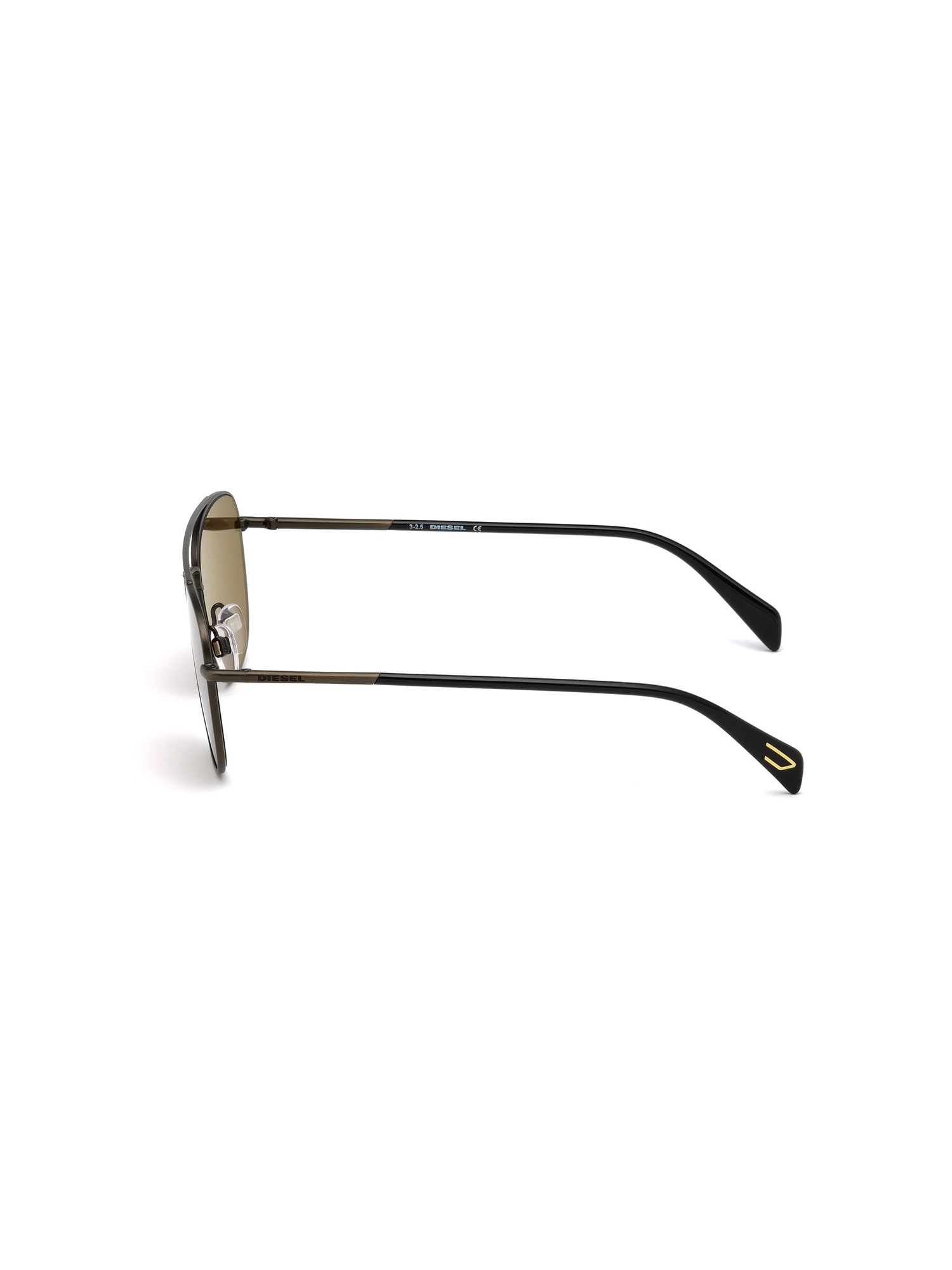 Diesel - DM0194, Man's Metal temple eyewear with double bridge in Bronze - 4