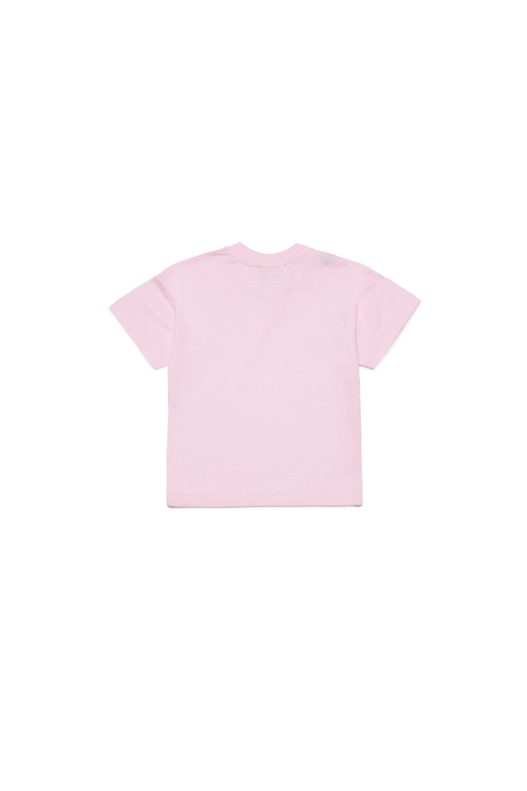 Diesel - TLARRIB, Unisex's T-shirt with logo print in Pink - 2