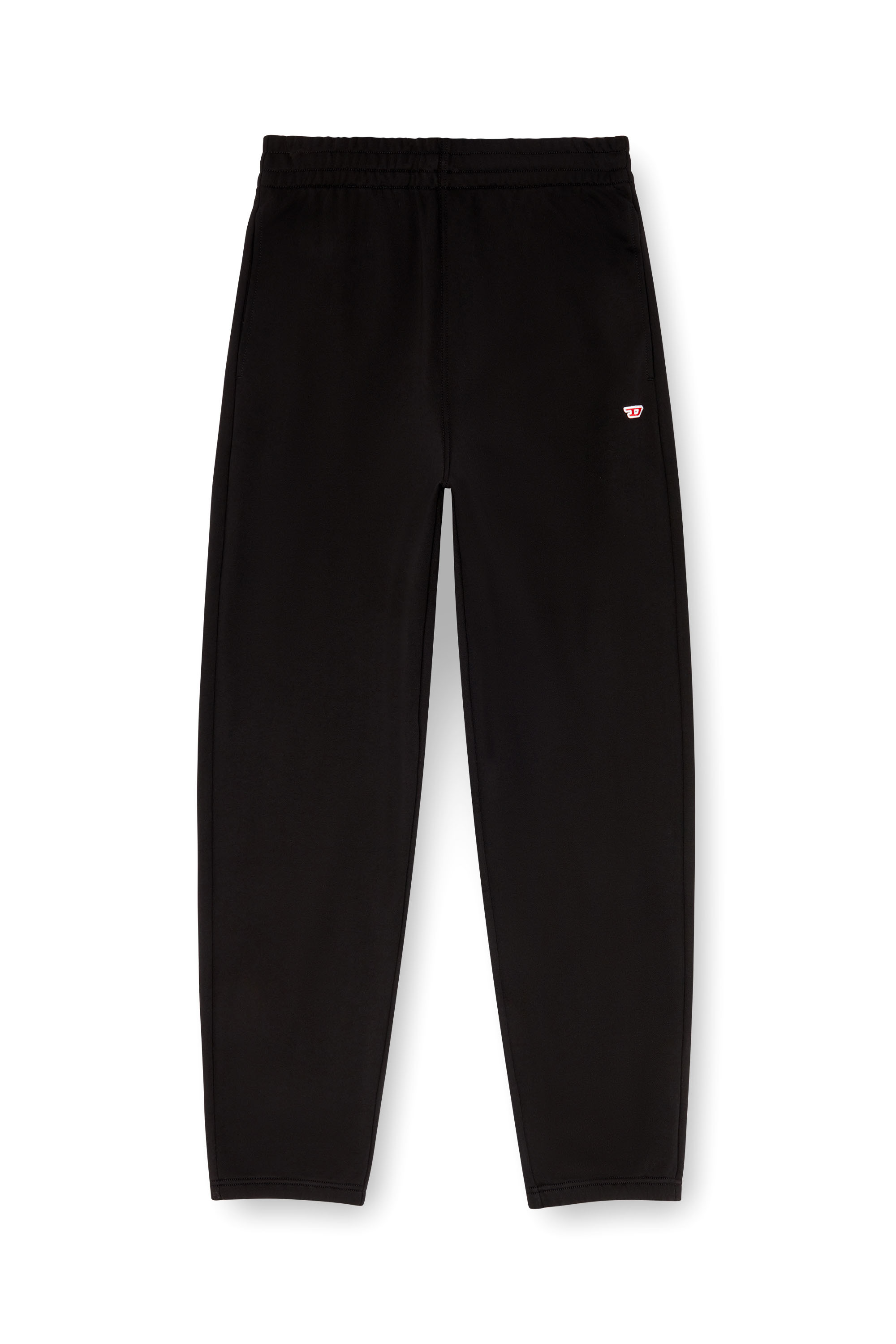 Diesel - P-MARKY-D, Man's Track pants with embroidered D patch in Black - 3