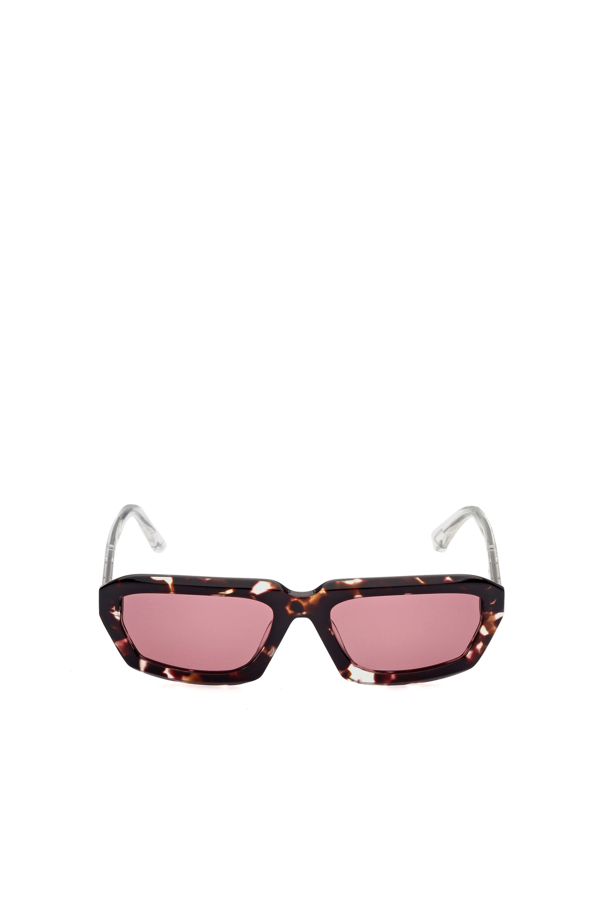 Diesel - DL0347, Unisex's Bold volumes and clean-cut sunglasses in Brown - 2