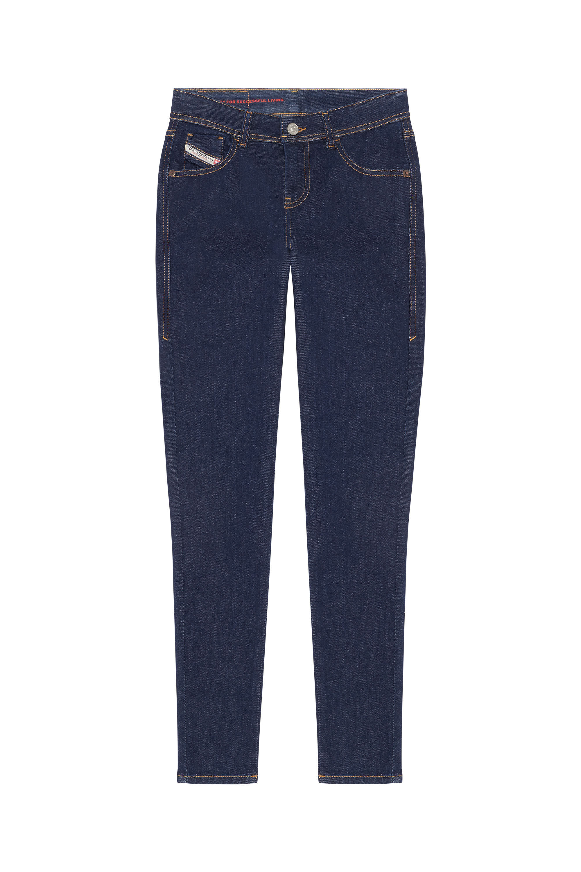 Diesel - Woman's Skinny Jeans 2017 Slandy Z9C18, Dark Blue - 3