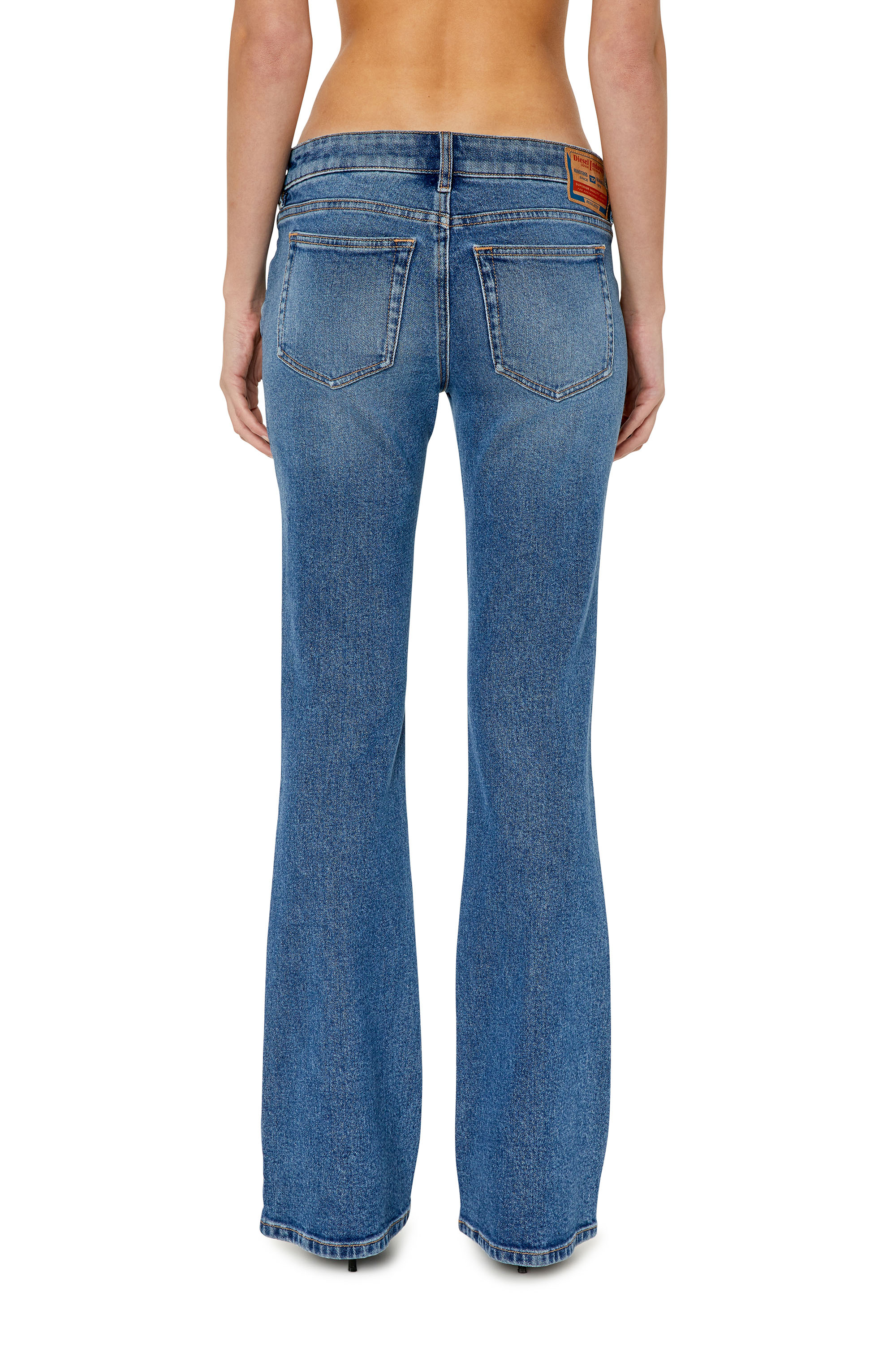 Diesel - Bootcut and Flare Jeans 1969 D-Ebbey 0NFAJ, Woman's Bootcut and Flare Jeans - 1969 D-Ebbey in Medium blue - 3