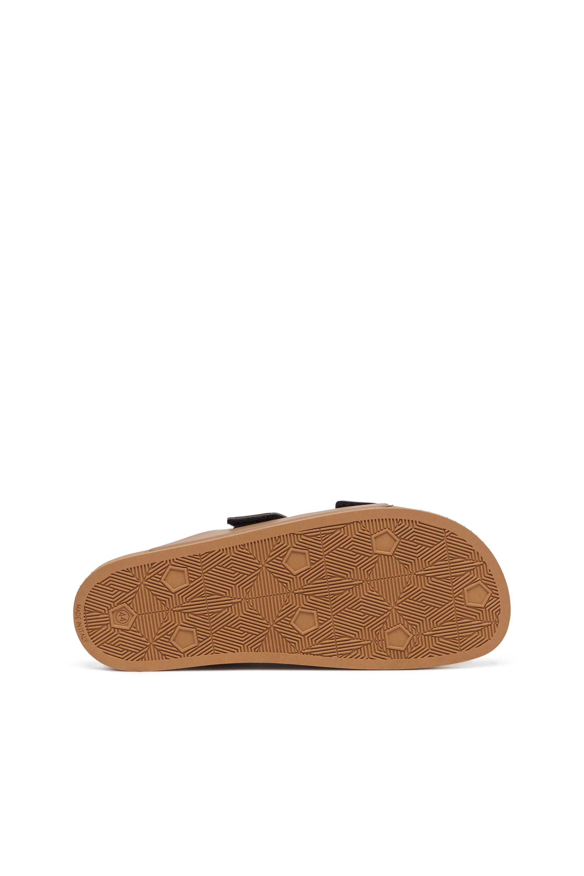 Diesel - SA-LAX X, Unisex's Sa-Lax X-Rubber slides with embossed logo in Brown - 4