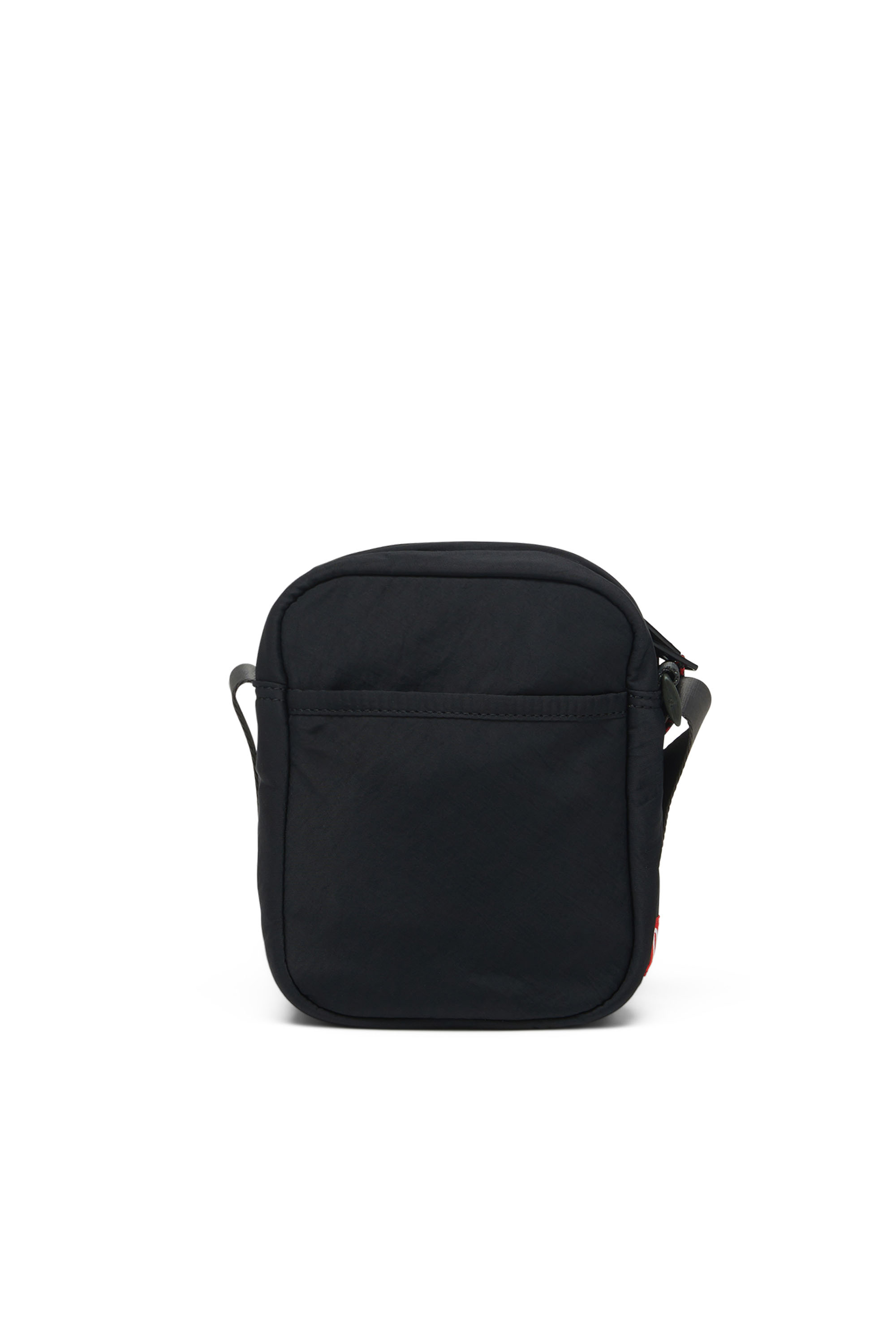 Diesel - RAVE CROSSBODY X, Man's Rave Crossbody X - Crossbody bag in washed recycled fabric in Black - 2