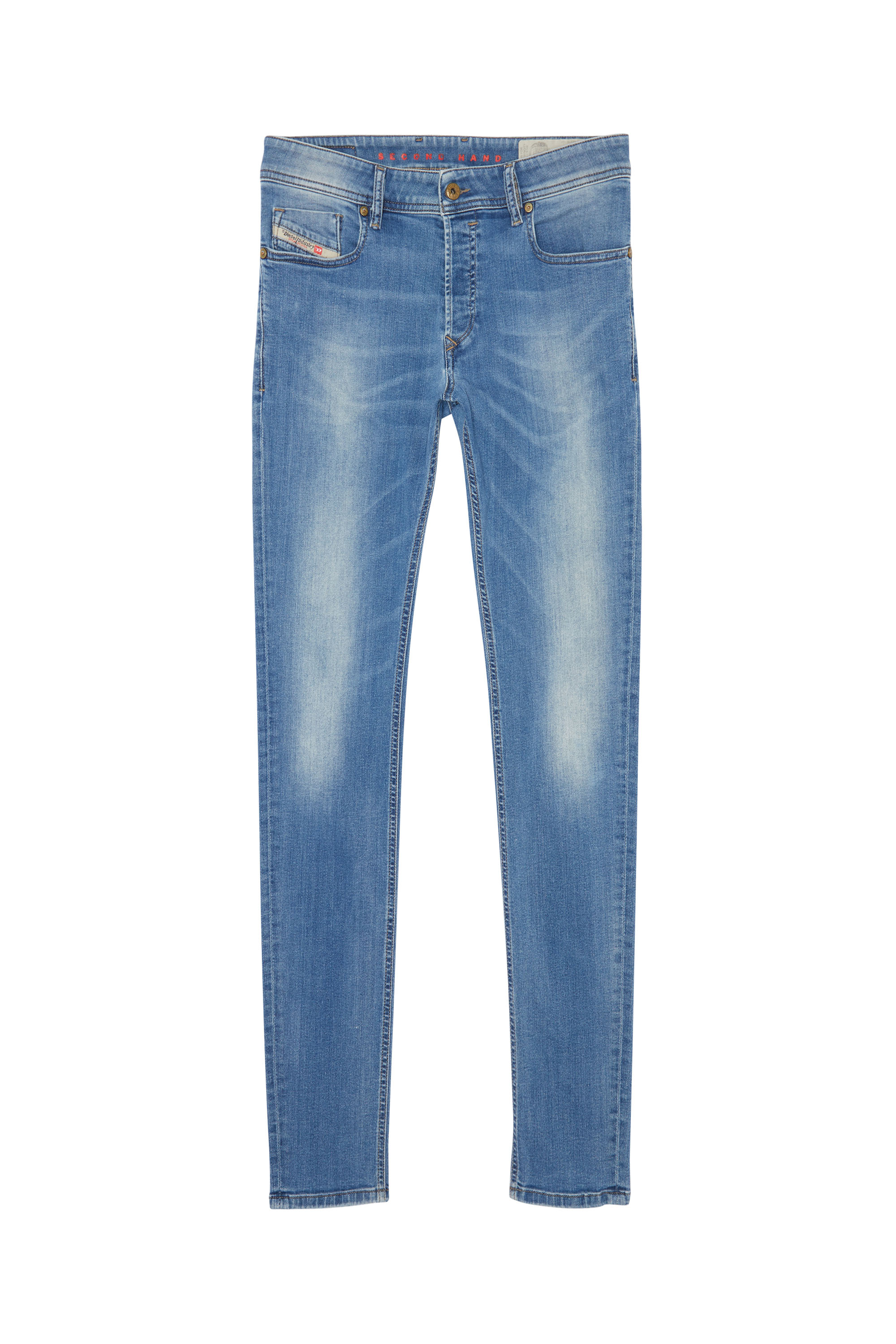 Diesel - SLEENKER, Man's Diesel Man - Jeans Medium blue in Medium blue - 1