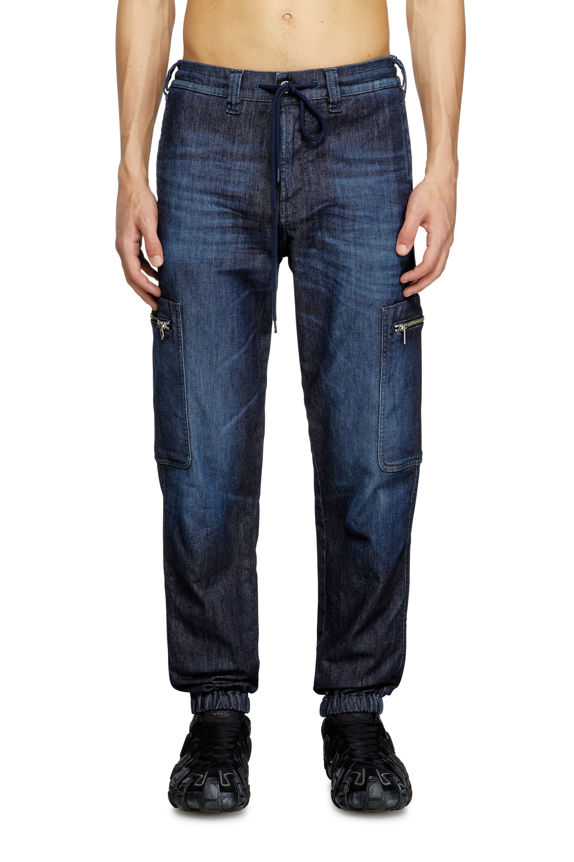 Diesel - Unisex's Slim D-Lab JoggJeans® 09L11, Dark Blue - 2