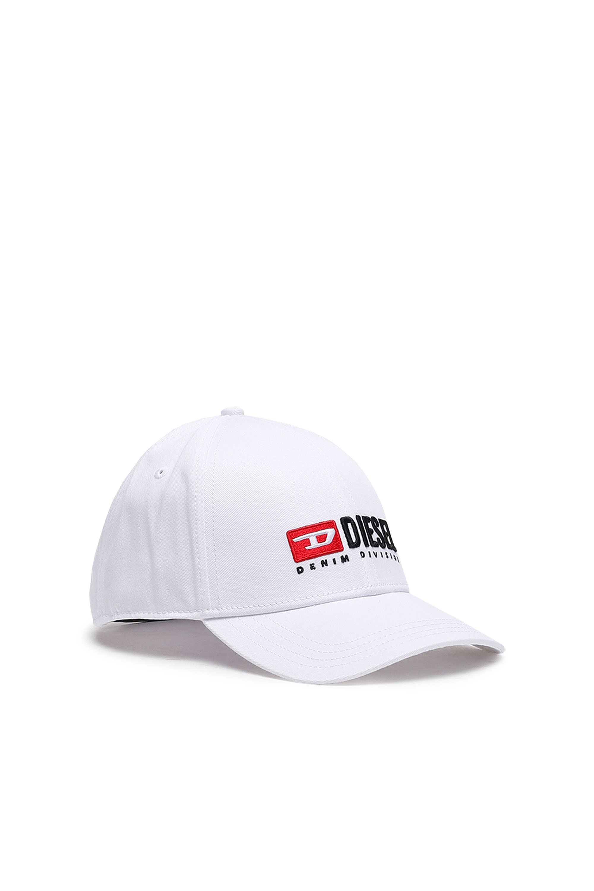 Diesel - CORRY-DIV, Unisex's Baseball cap with Denim Division logo in White - 1