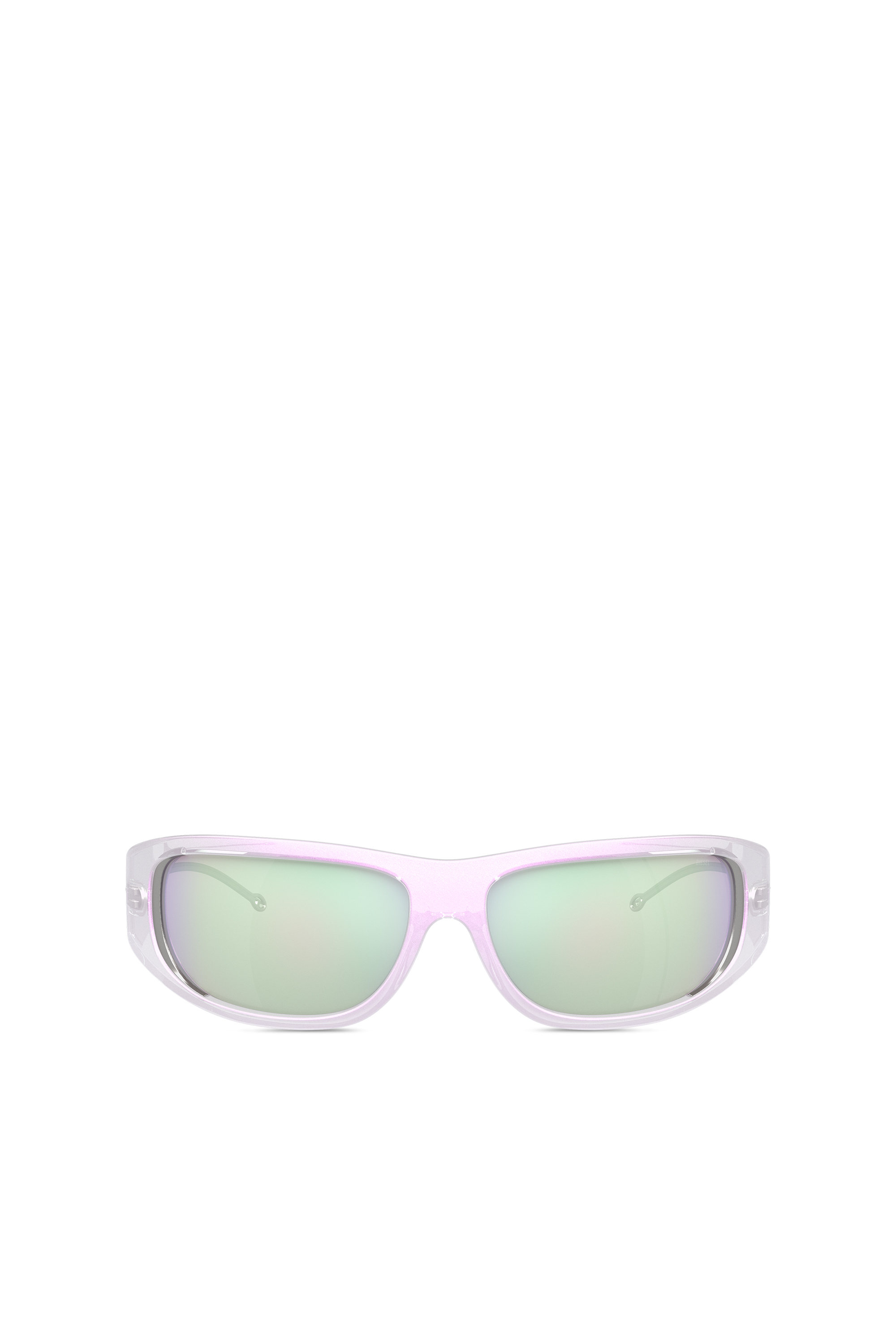 Diesel - 0DL3001 SIZE 61, Unisex's Wraparound style sunglasses in Bubble - 2