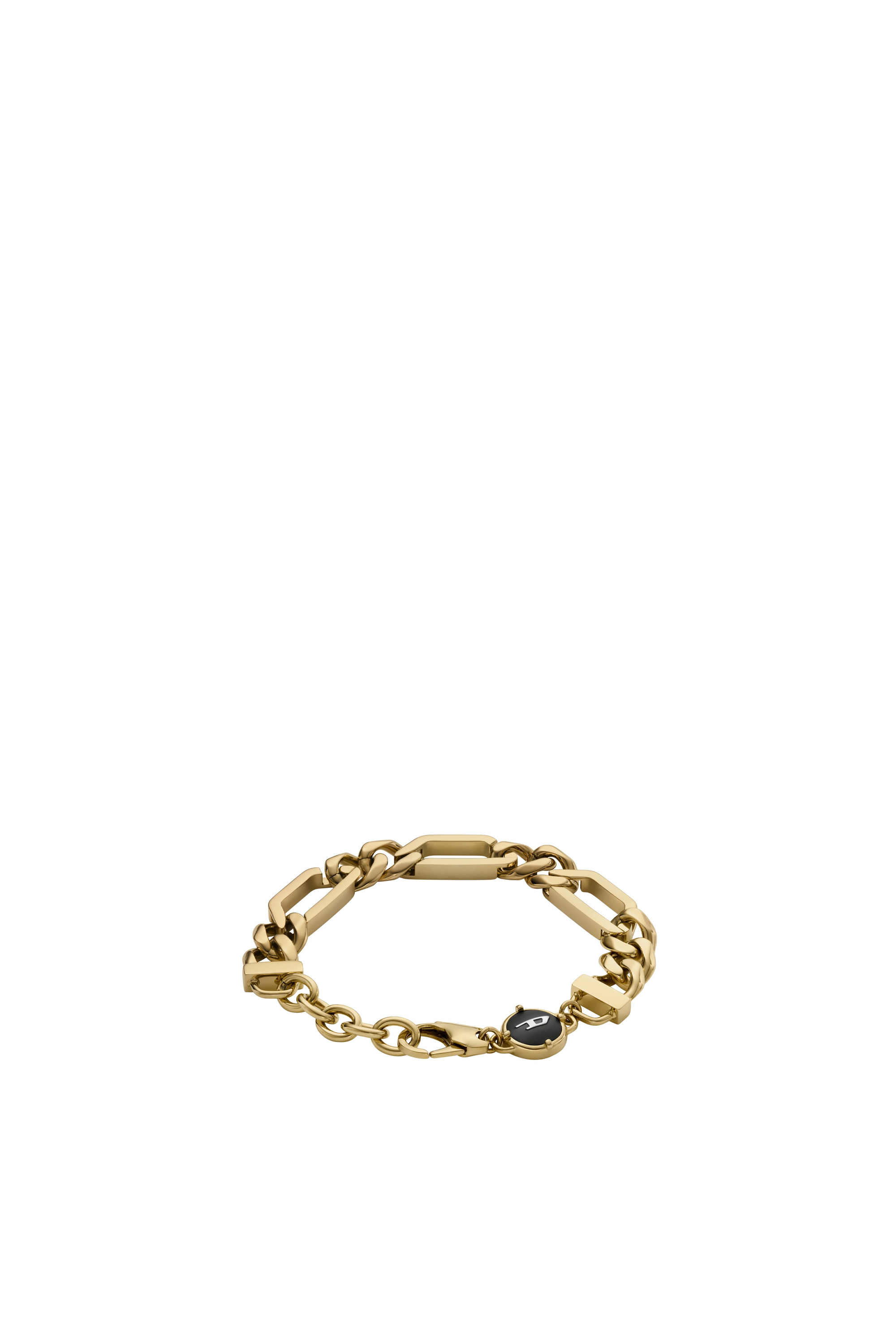 Diesel - DX1471, Unisex's Gold-Tone stainless steel chain bracelet in Gold - 1