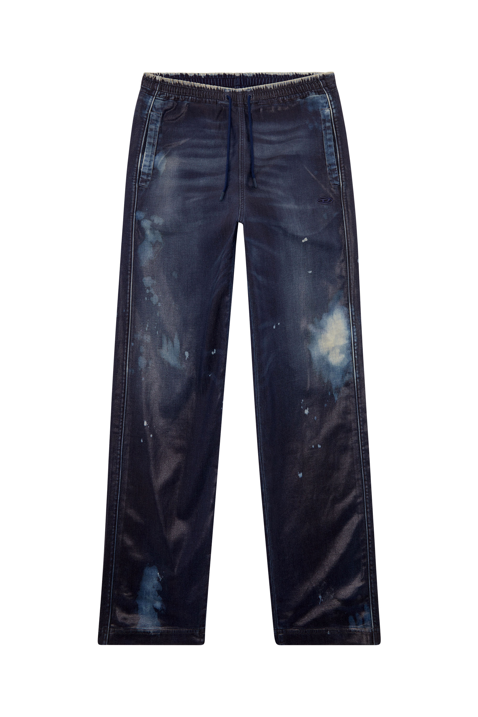 Diesel - Unisex's Relaxed D-Martyans Track Denim 068KU, Dark Blue - 3