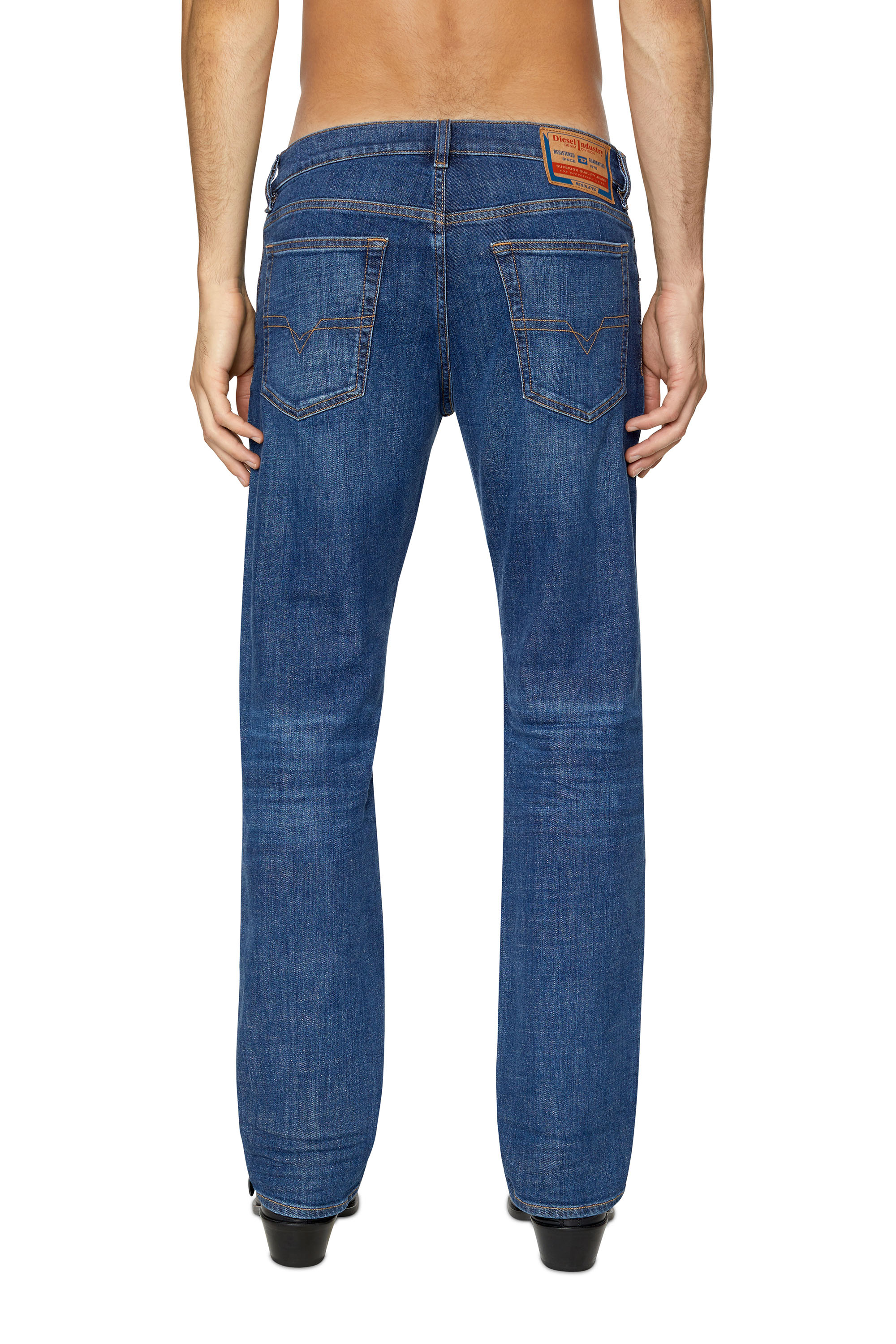 Diesel - Straight Jeans D-Mihtry 0IHAR, Man's Straight Jeans - D-Mihtry in Dark Blue - 4