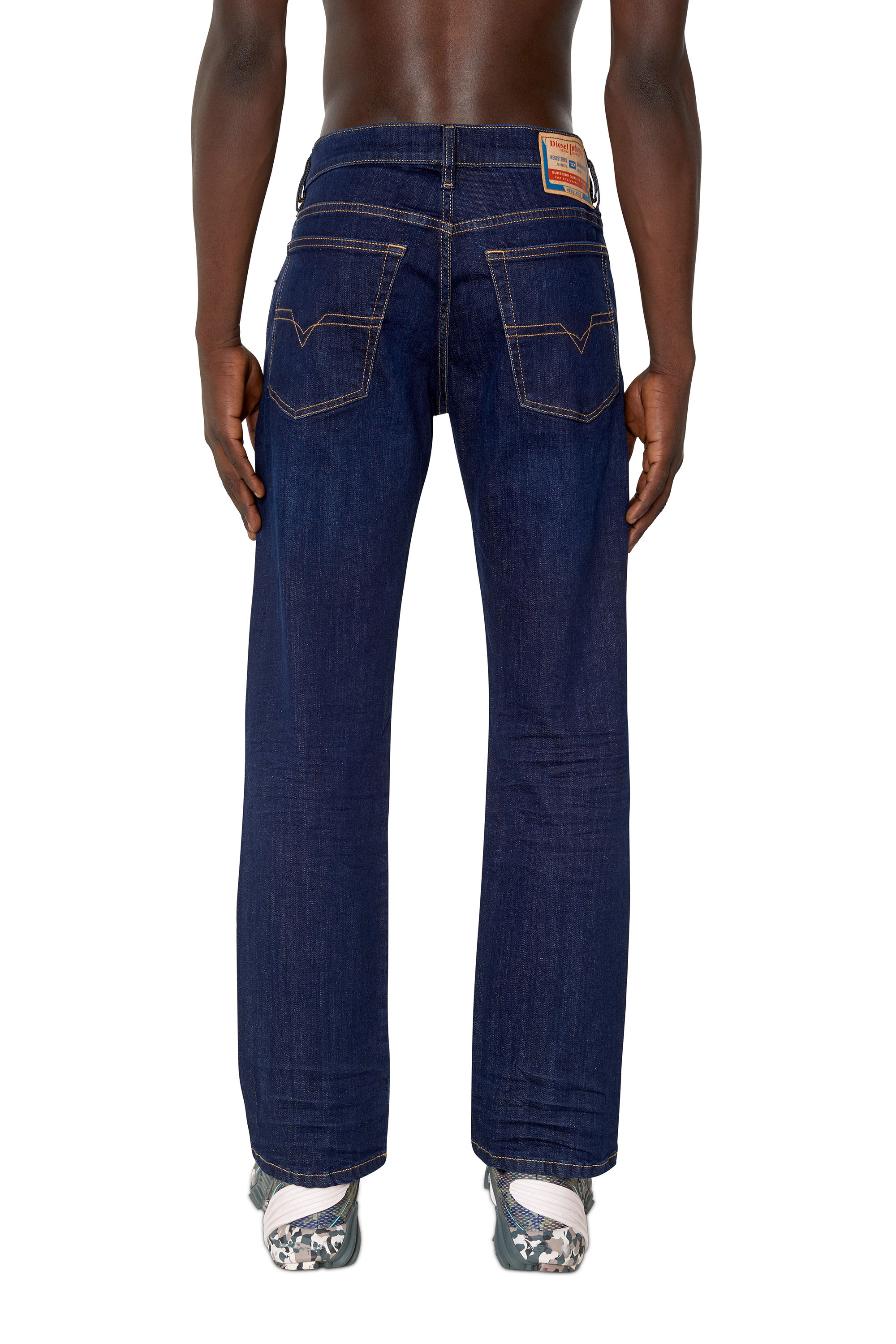 Diesel - Straight Jeans D-Mihtry 0IHAQ, Man's Straight Jeans - D-Mihtry in Dark Blue - 4