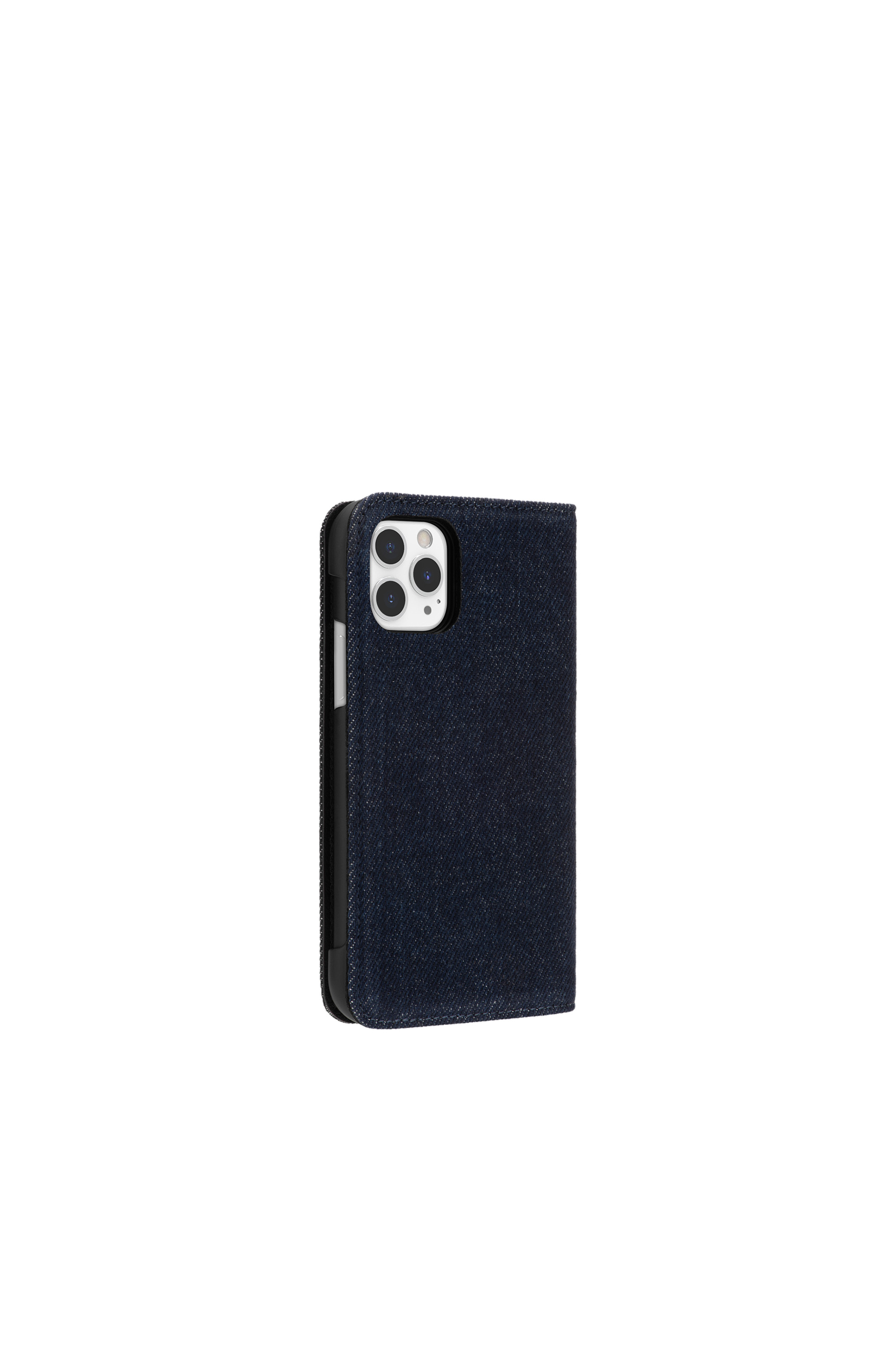 Diesel - DIPH-037-DENVL, Unisex's 2-in-1 folio case for iPhone 11 Pro in Blue Jeans - 4