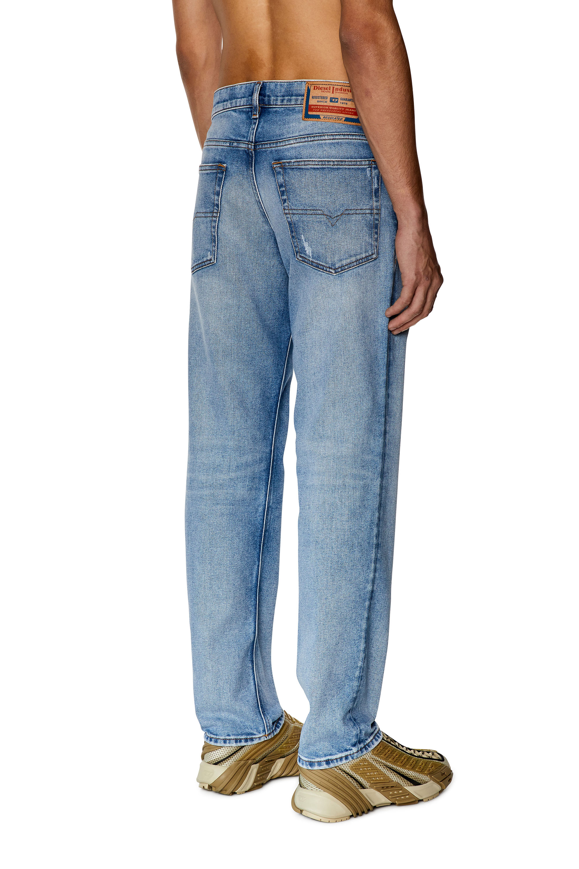 Diesel - Man's Tapered Jeans 2023 D-Finitive 09G24, Light Blue - 4