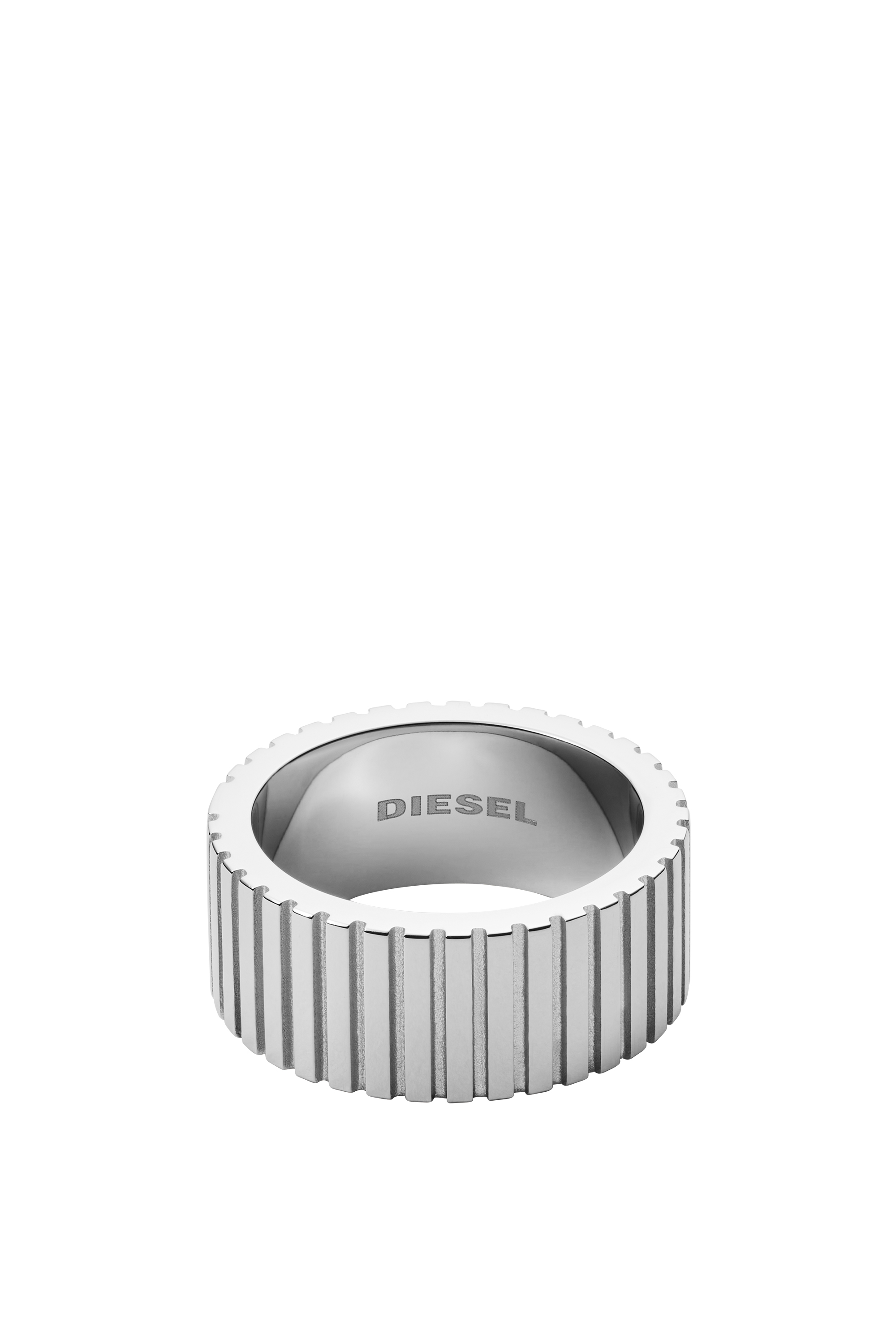 Diesel - DX1306, Man's Stainless steel ring in Silver - 2