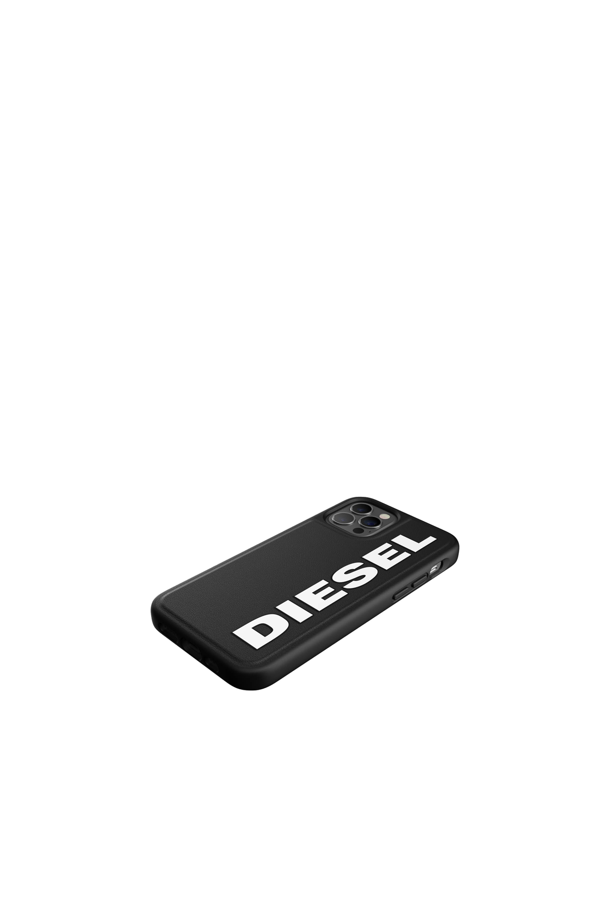 Diesel - 42492 STANDARD CASE, Unisex's Moulded Case Core for iPhone 12/12 Pro in Black - 4